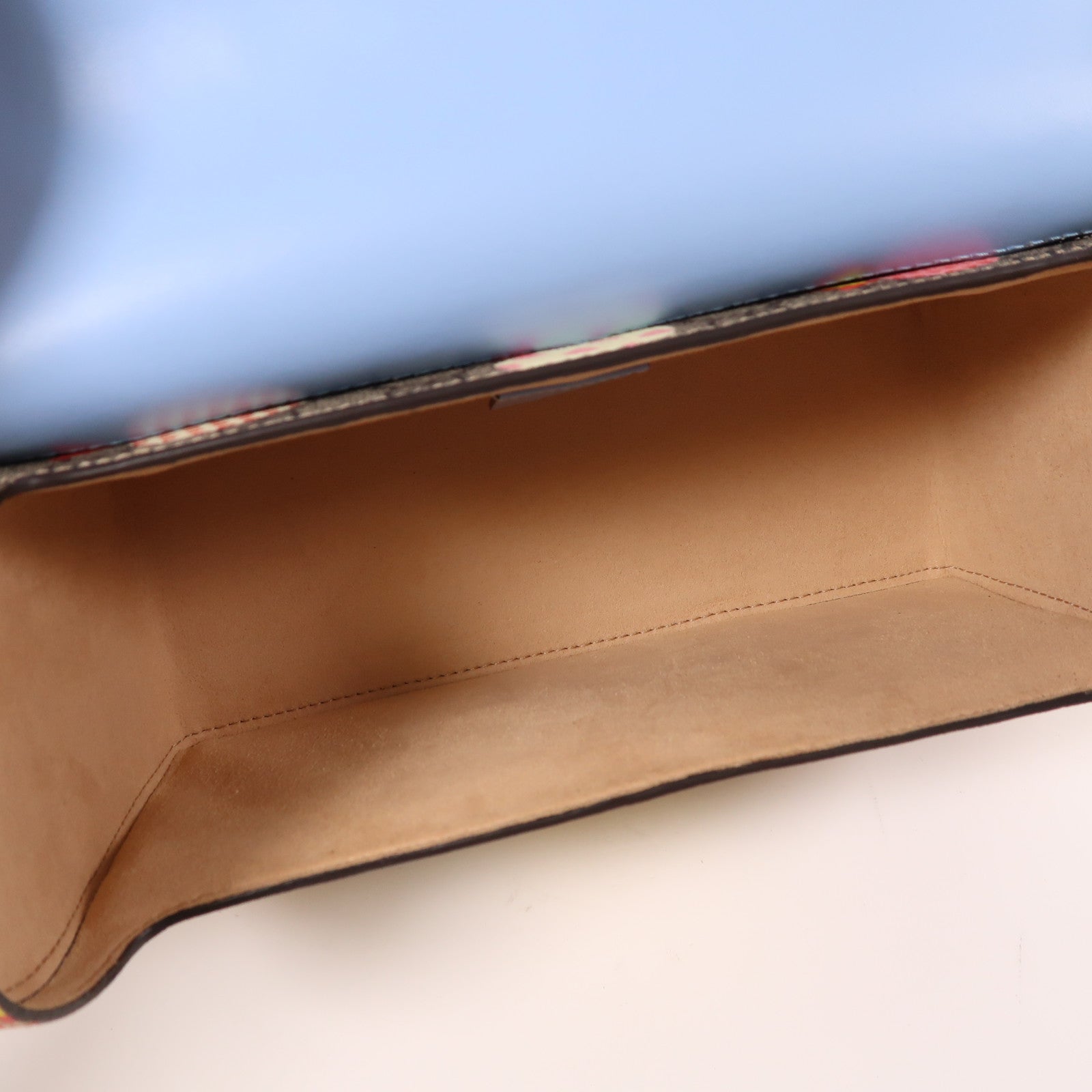 GUCCI 塗層帆布/皮革Padlock金扣手挽肩背兩用袋