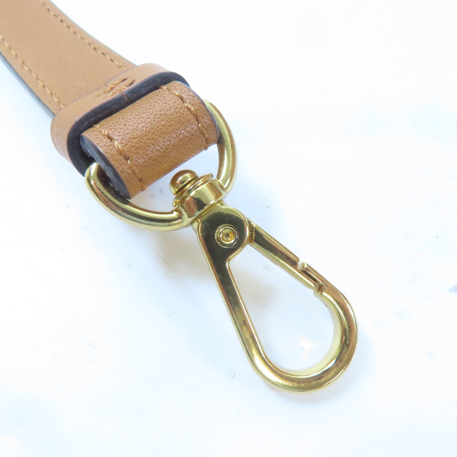 MCM 皮革2 Way Shoulder Bag金扣手挽肩背兩用袋啡色