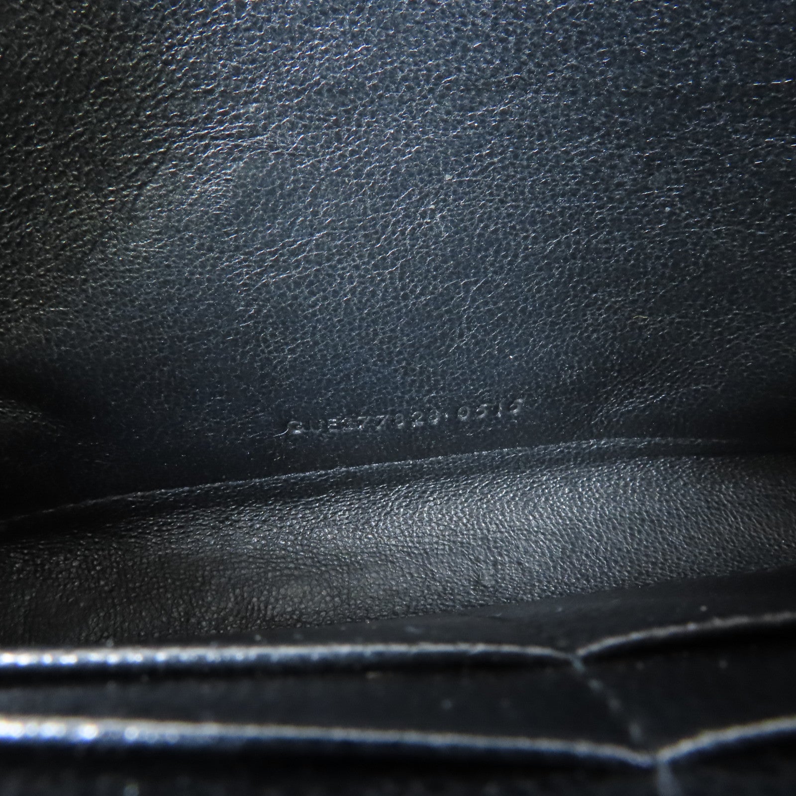 SAINT LAURENT 牛皮皮革Chain Shoulder Bag鏈帶肩背袋黑色