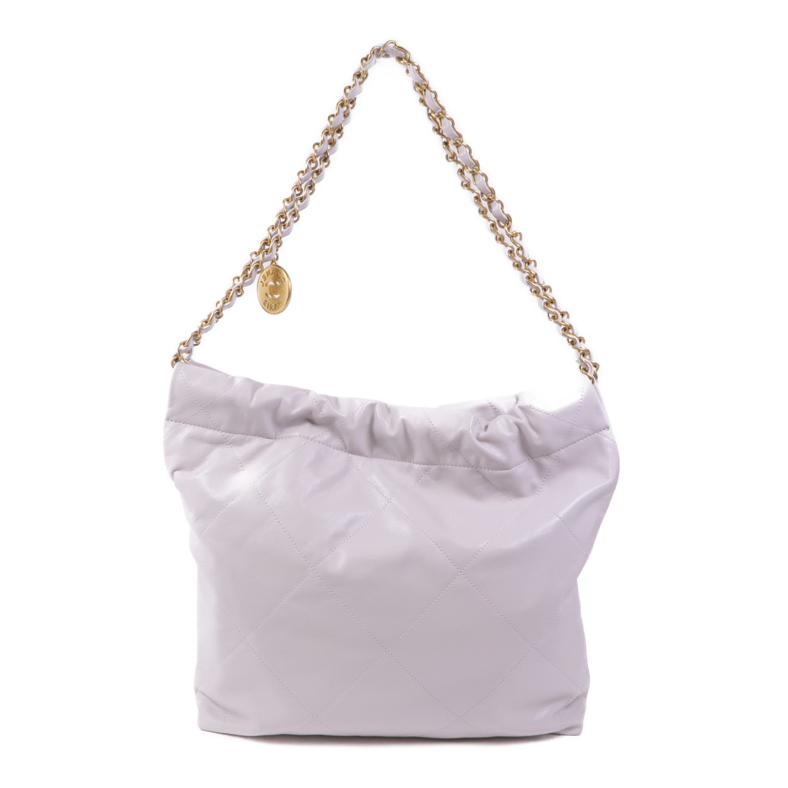 CHANEL 羊皮皮革C22 Small金扣鏈帶肩背袋