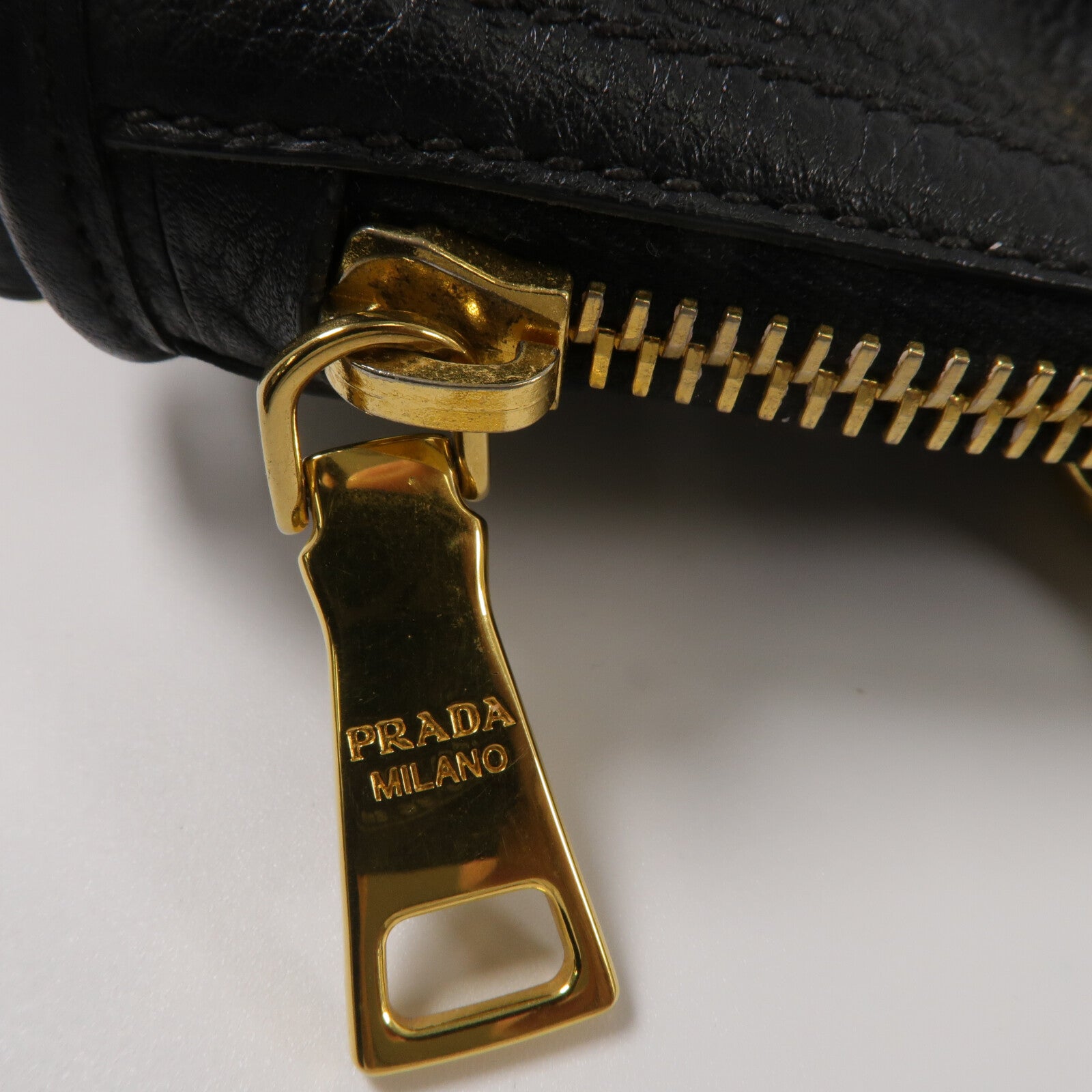 PRADA 牛皮皮革2Way Shoulder手挽肩背兩用袋