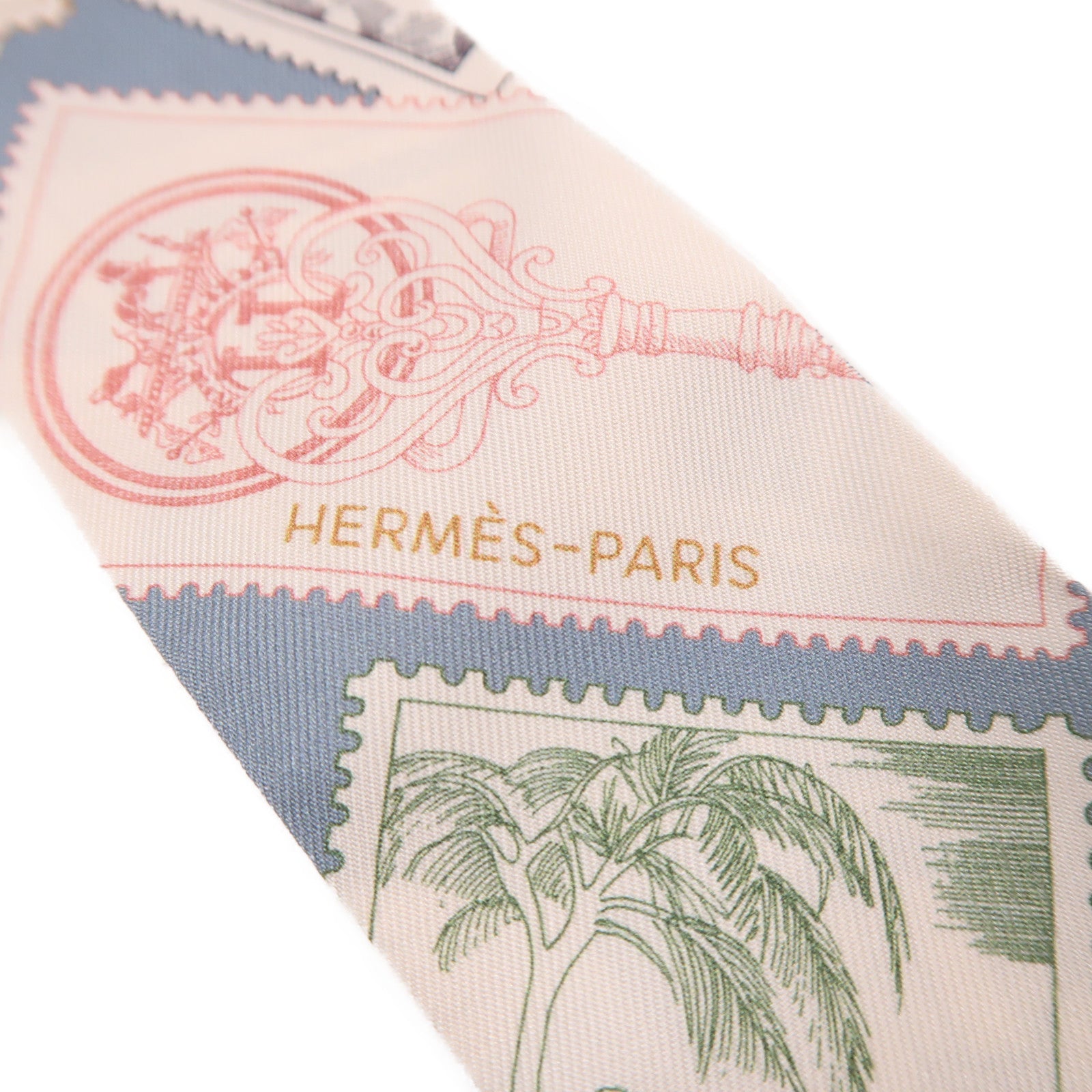 HERMES 絲質Twilly絲巾