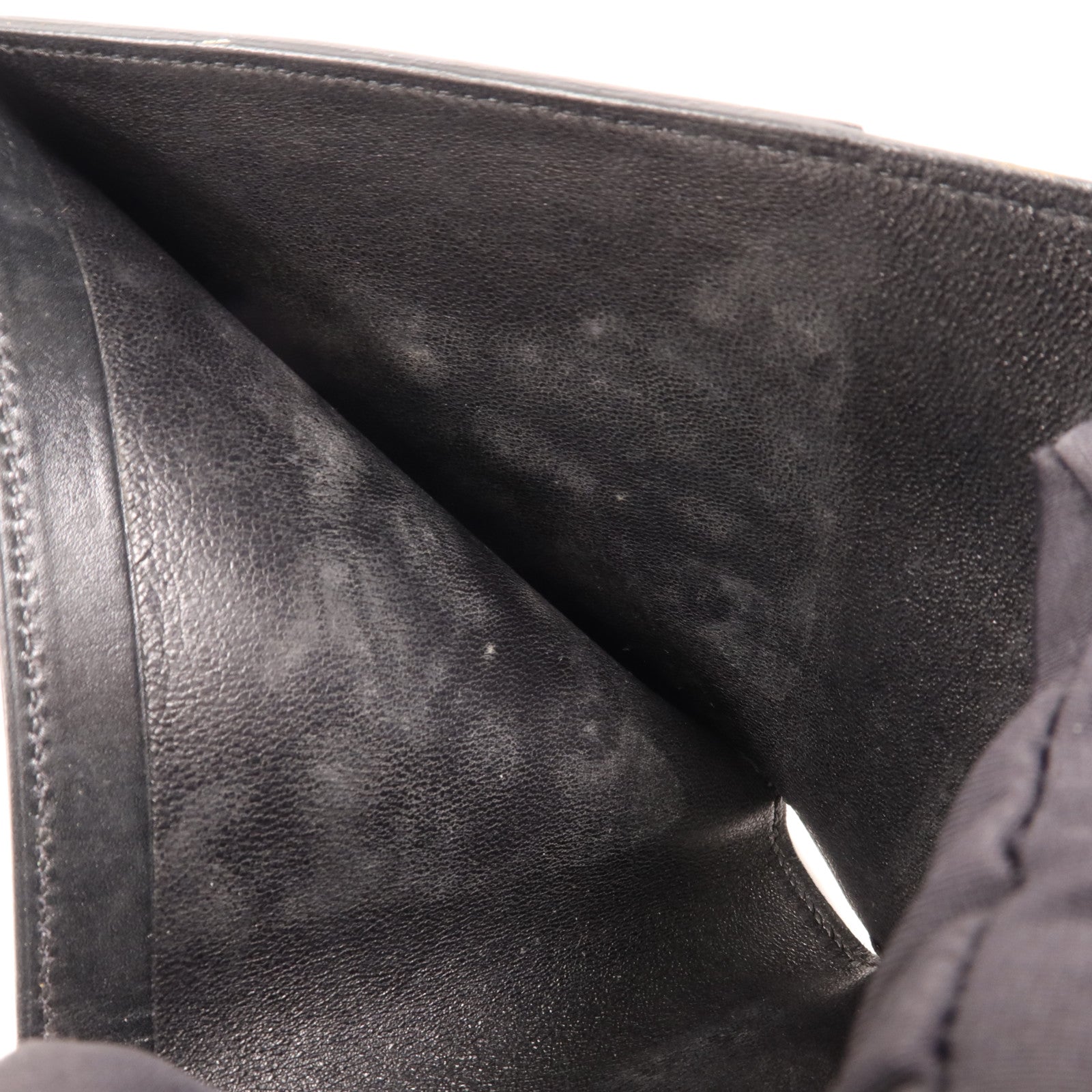 HERMES 牛皮皮革Wallet錢包89 Noir