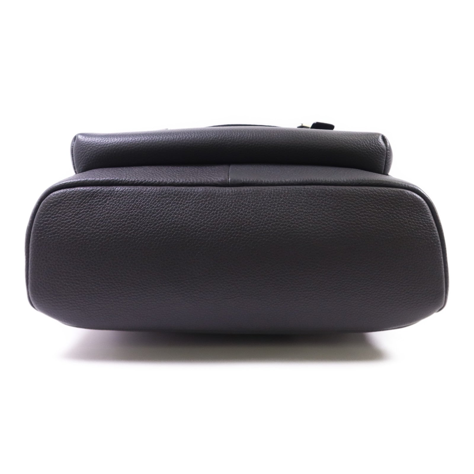 LOEWE 牛皮皮革Military Backpack銀扣背包