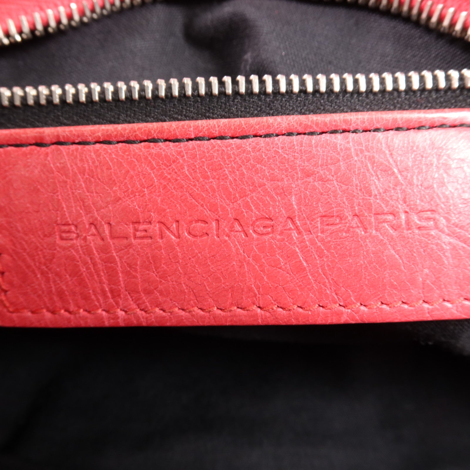 BALENCIAGA 牛皮皮革Giant City銀扣手挽肩背兩用袋
