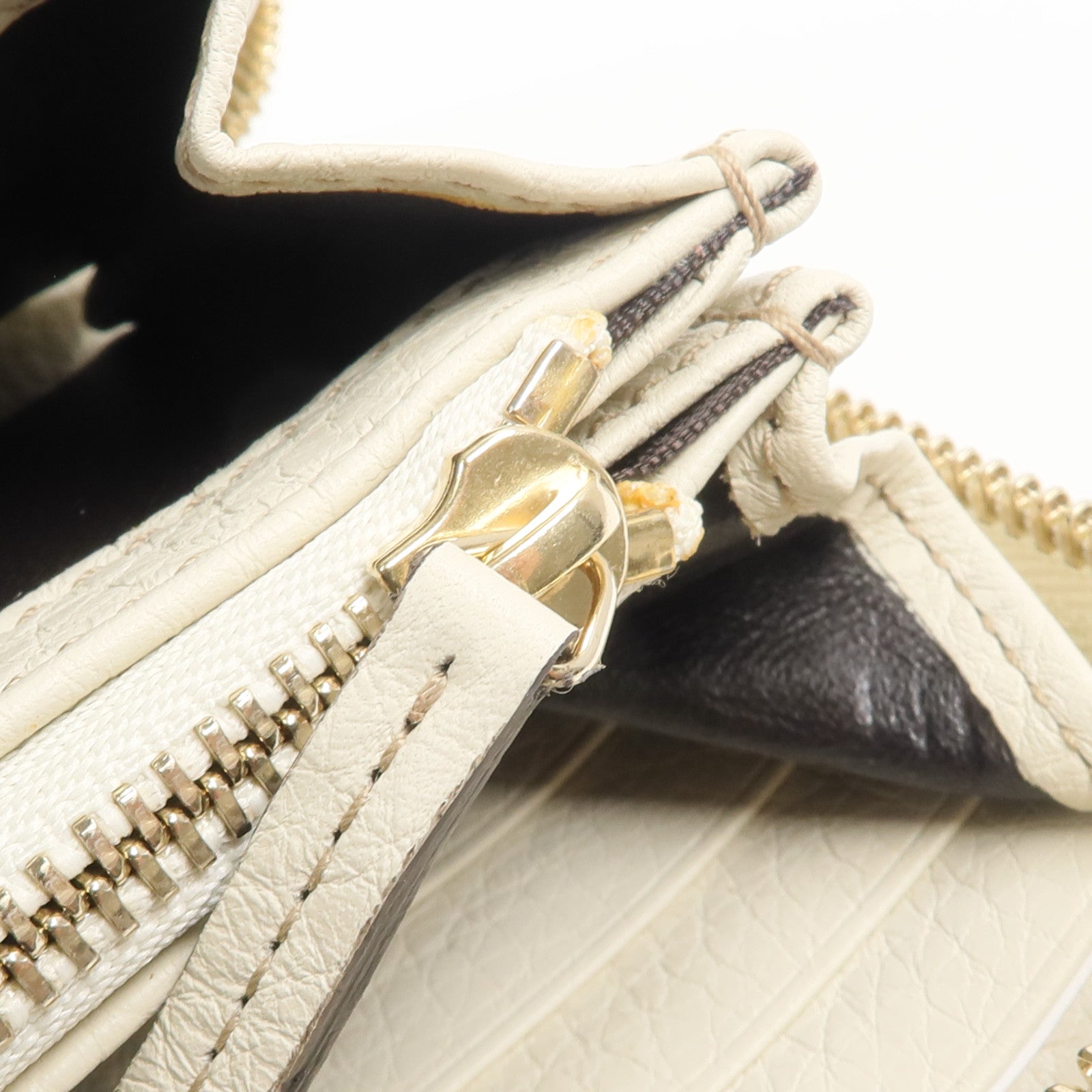 GUCCI 牛皮皮革Soho Zip Around Wallet長錢包