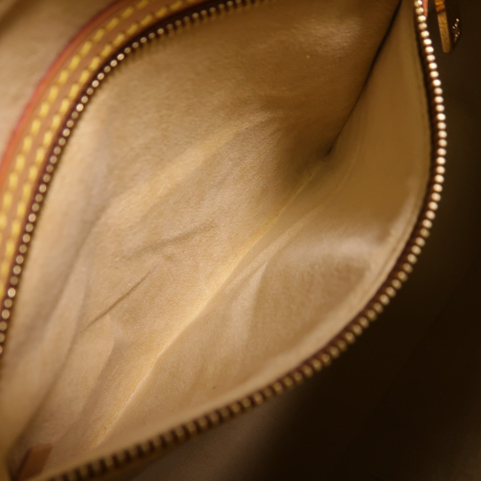 LOUIS VUITTON Monogram Looping MM金扣肩背袋棕色