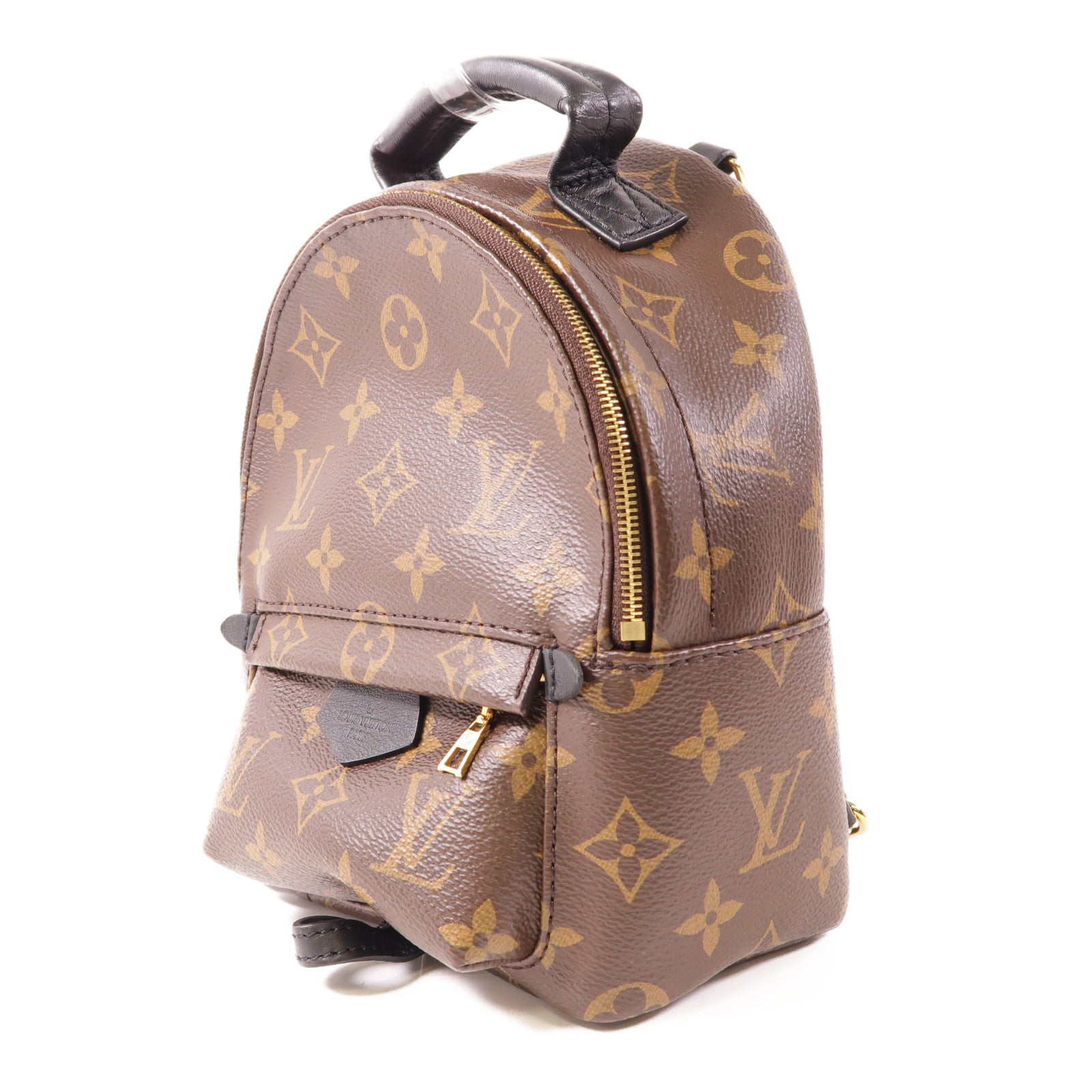 LOUIS VUITTON LV GHW Palm Spring Mini Backpack Monogram M44873 Brown