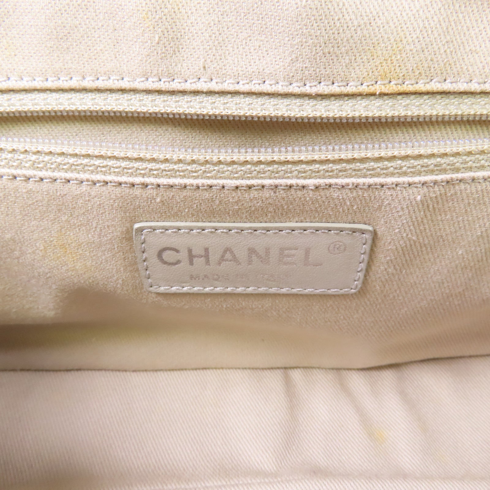 CHANEL CC SHW Chain Shoulder Bag Calfskin Leather Pink