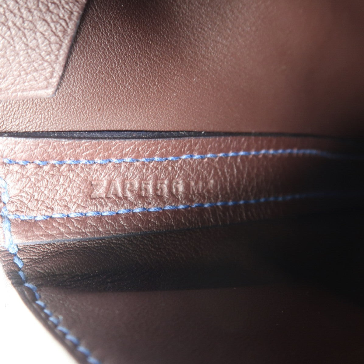 HERMES Evercolor皮革/Swift皮革24/24 Mini銀扣手挽肩背兩用袋 Bleu France