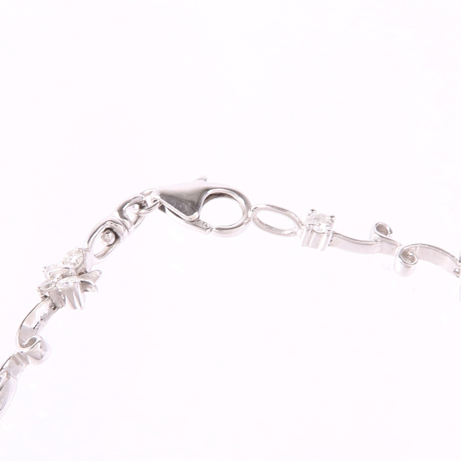 JEWELRY 【激減優惠】18K白金Diamond Bracelet鑽石手鏈