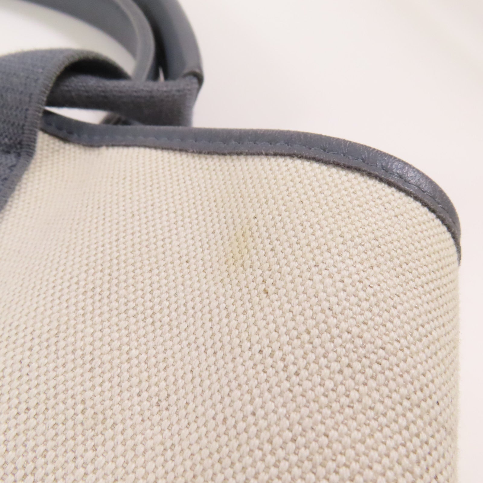 BALENCIAGA 帆布Cabas Bag銀扣手挽袋