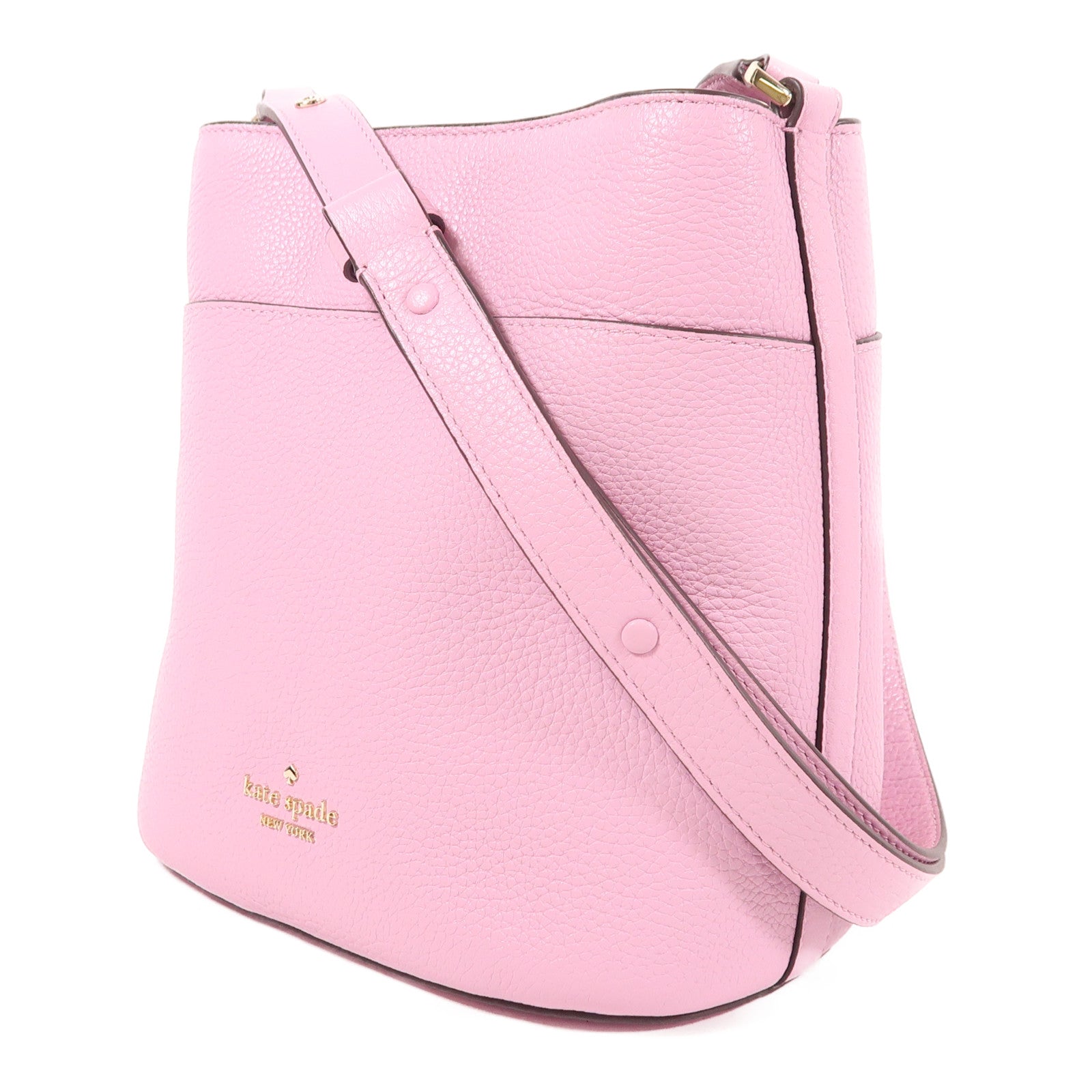 Kate Spade 牛皮皮革Shoulder Bag金扣肩背袋