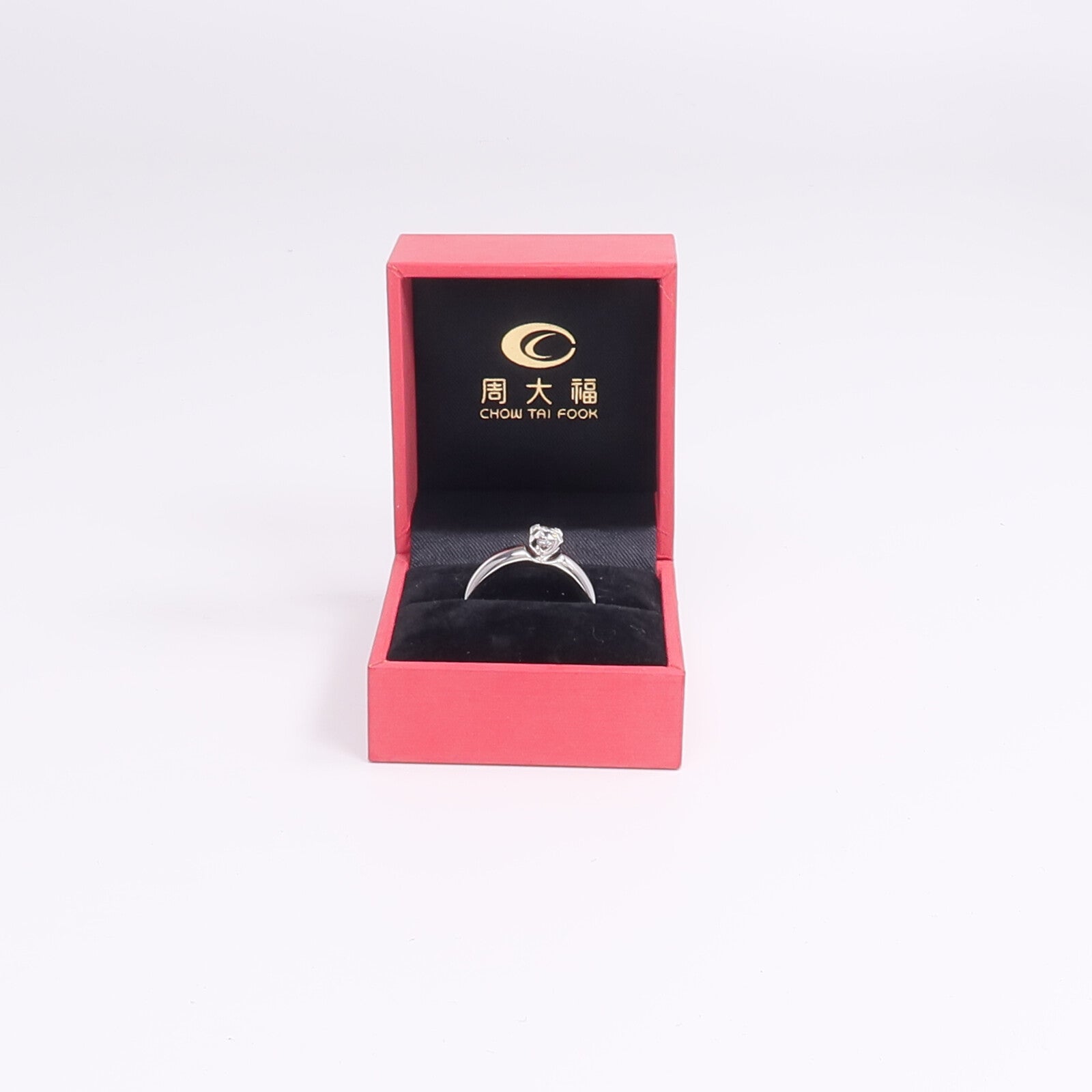 JEWELRY 18K白金Diamond Ring鑽石戒指