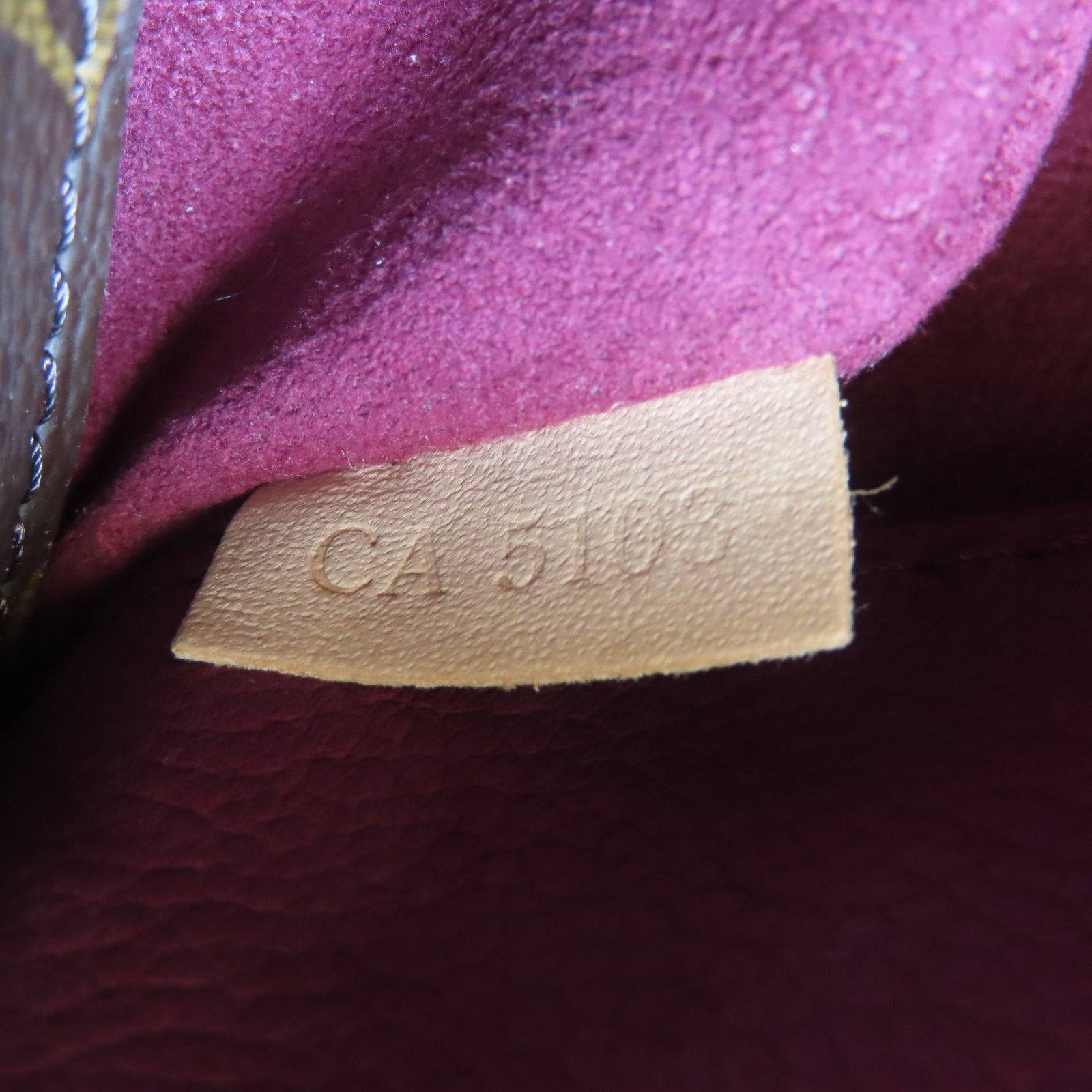 LOUIS VUITTON Monogram Pallas MM金扣手挽肩背兩用袋啡色/紫色