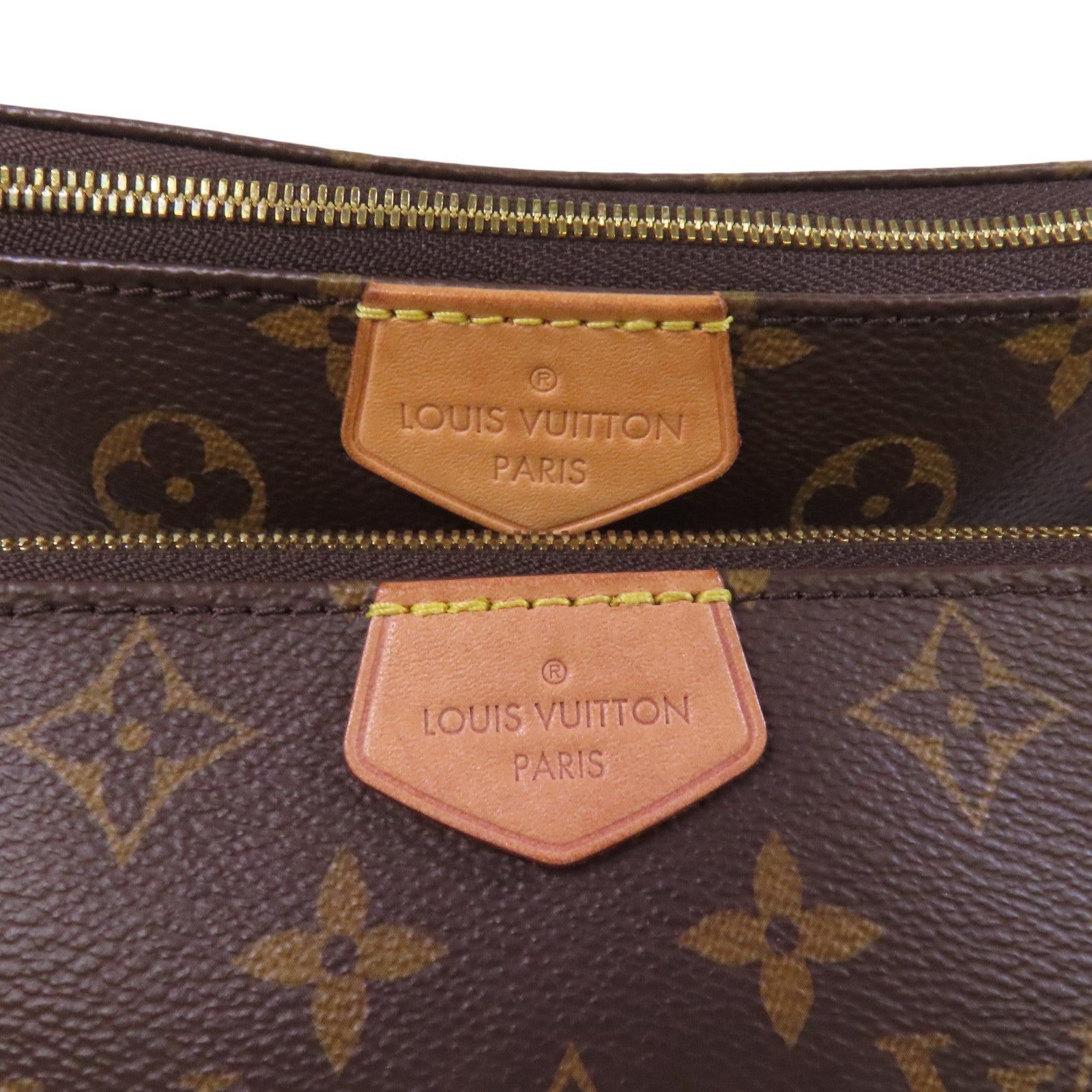 LOUIS VUITTON Monogram Mini Pochette Accessoirs金扣手挽肩背兩用袋