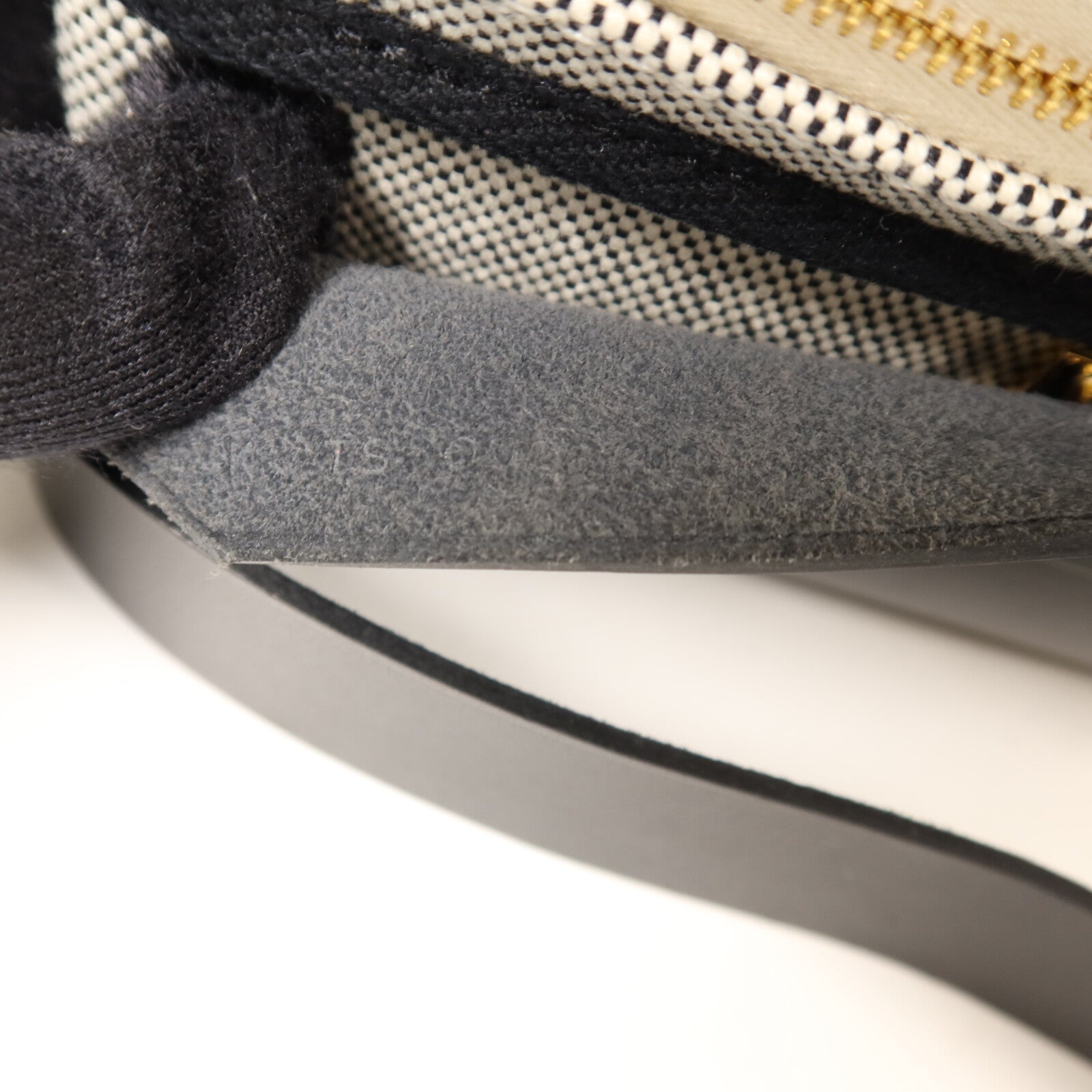 HERMES Toile H帆布Mini Herbag金扣肩背袋Noir