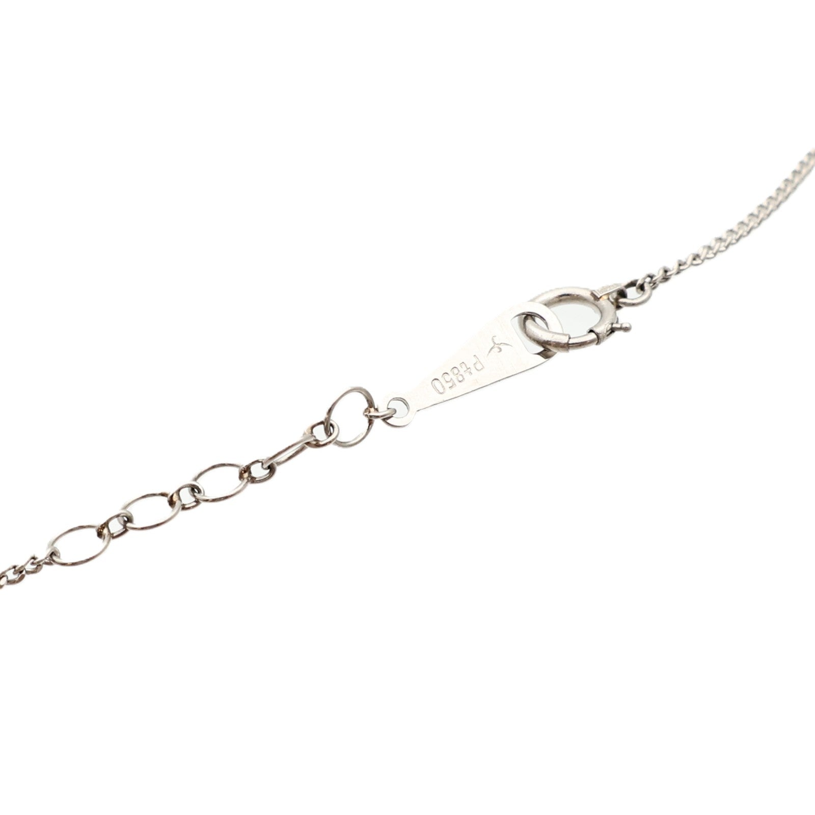 JEWELRY PT900/PT850鉑金Sapphire Necklace藍寶石鑽石項鍊