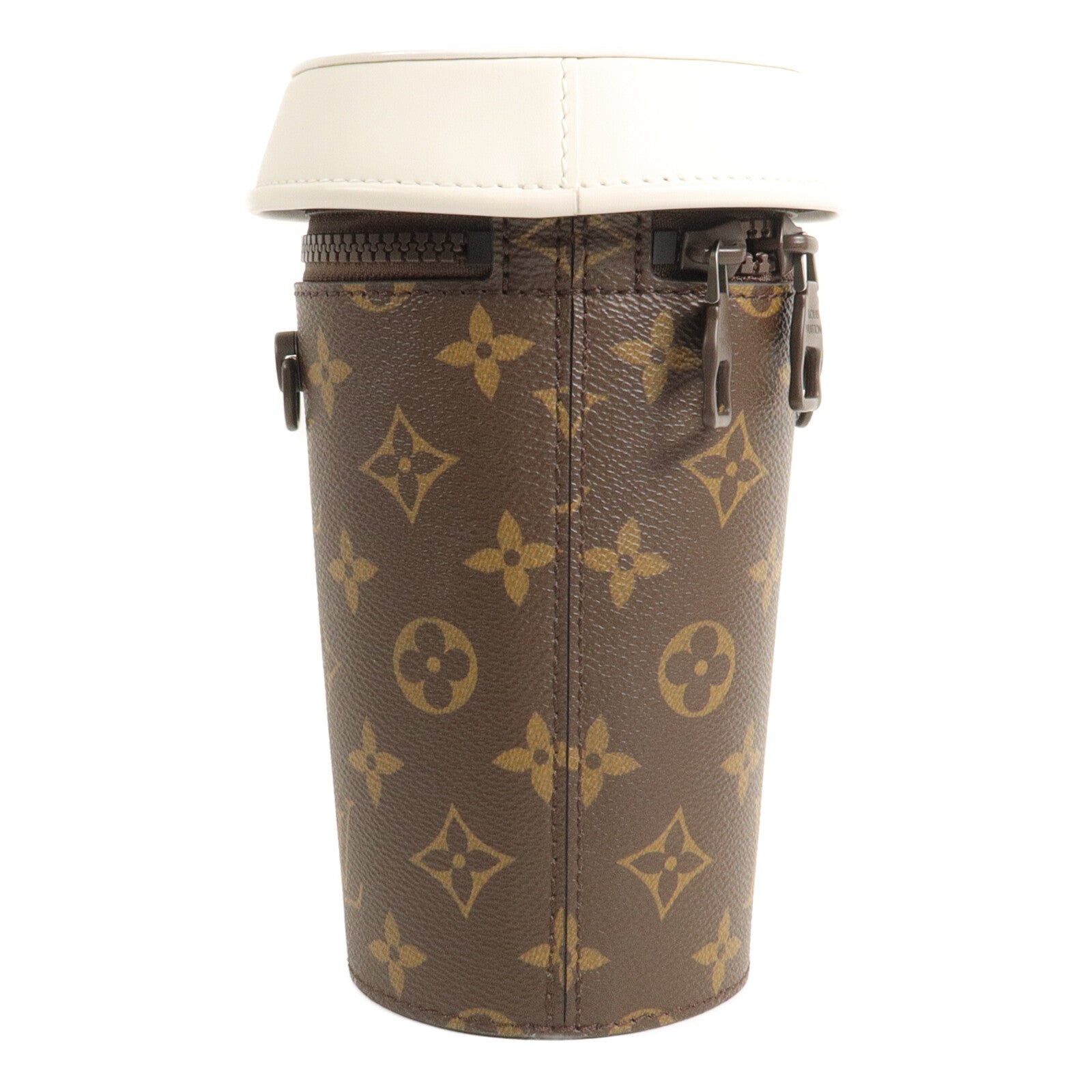 LOUIS VUITTON Monogram Coffee Cup Pouch肩背袋