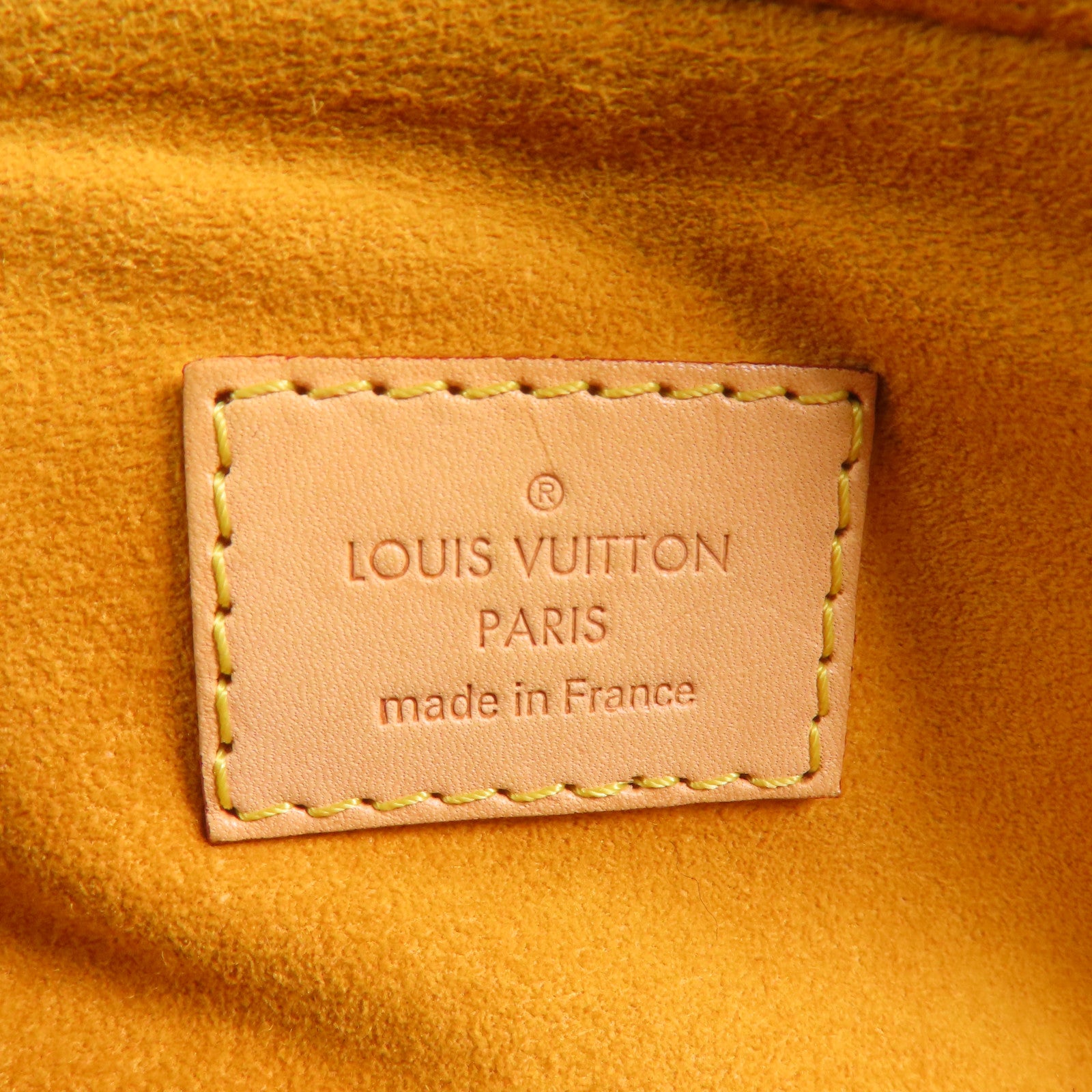 LOUIS VUITTON LV GHW Pallas MM 2 Way Shoulder Bag M40929 Monogram Brown/Yellow