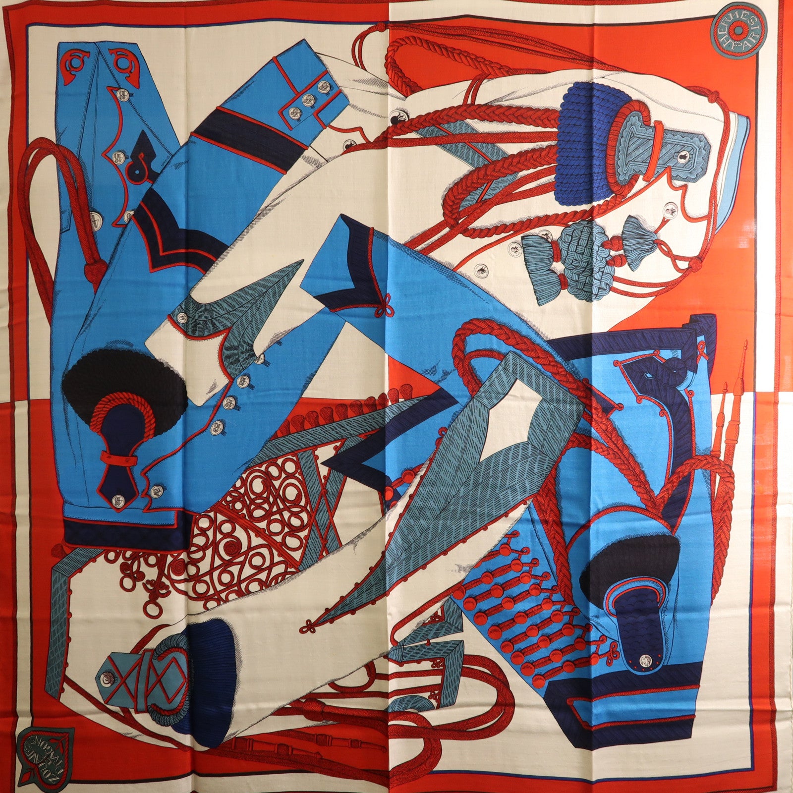 HERMES 羊絨/絲質Scarf圍巾