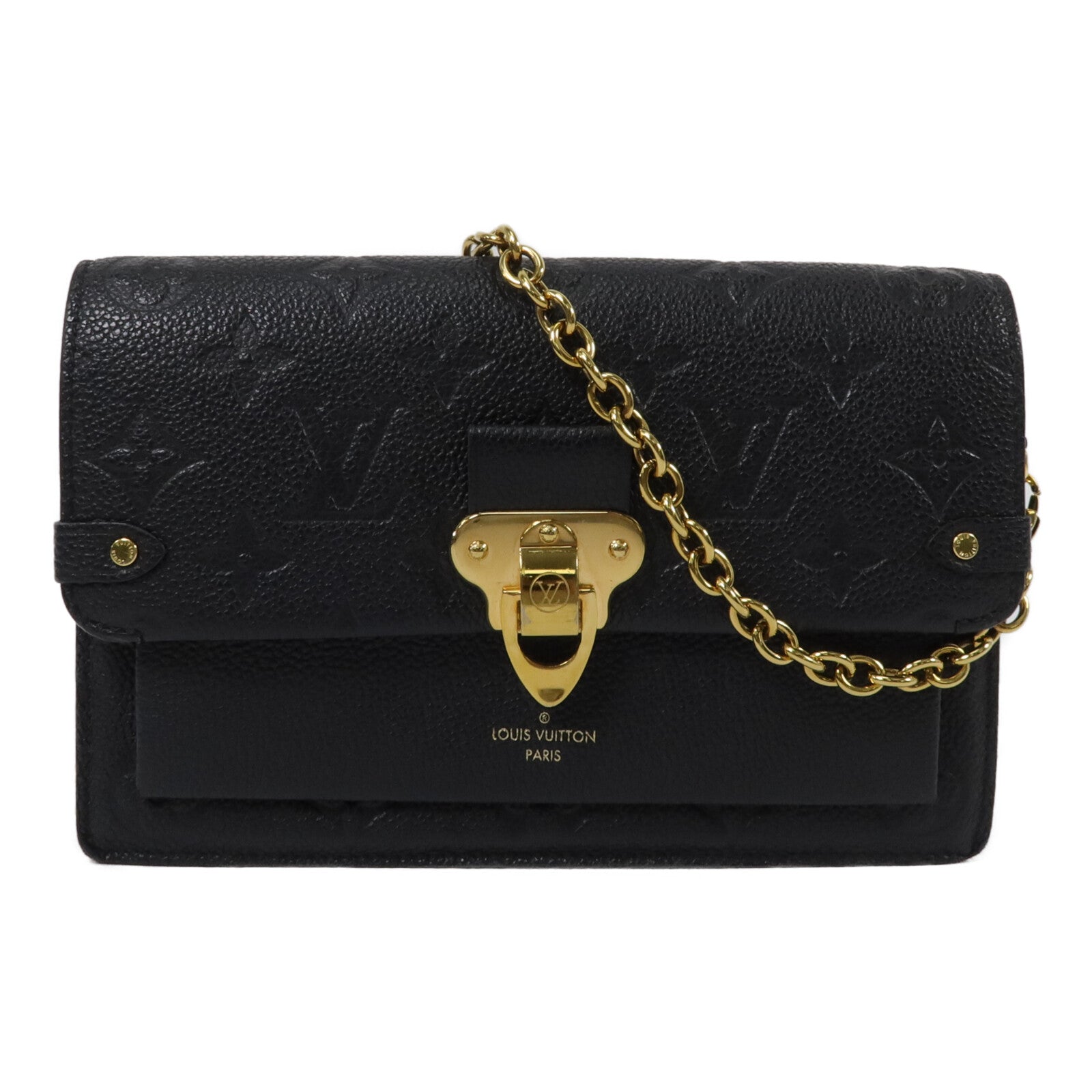 LOUIS VUITTON Monogram Empreinte Vavin鏈帶肩背袋