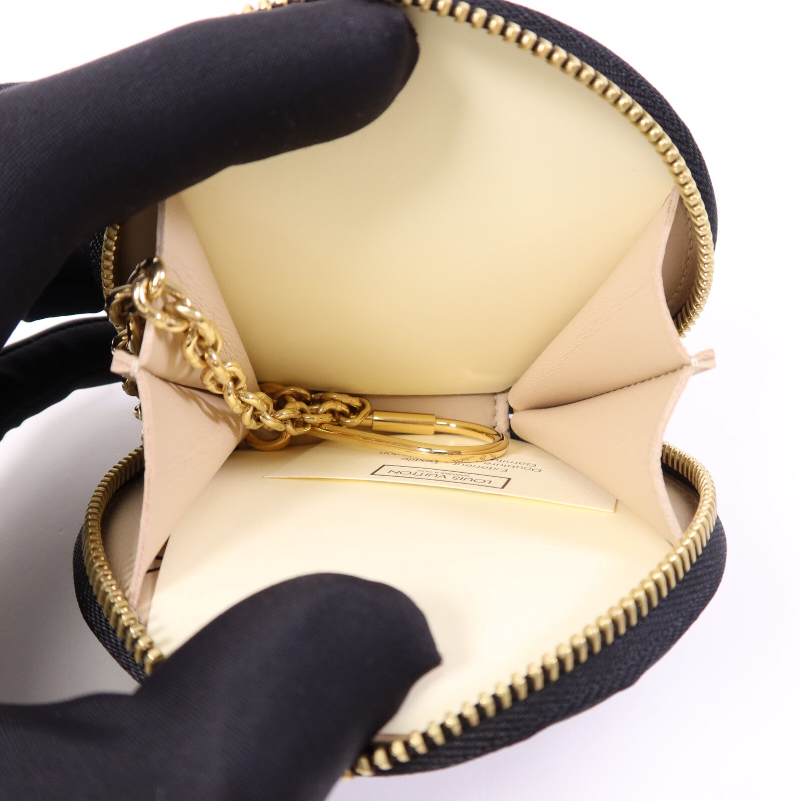 LOUIS VUITTON Monogram Micro Boite Chapo金扣零錢包