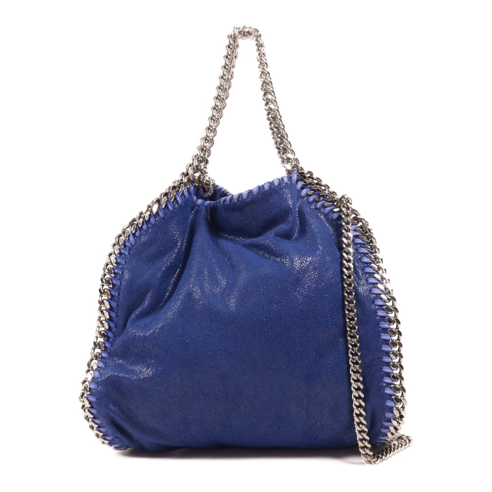 Stella McCartney 聚酯纖維Chain Shoulder銀扣手挽肩背兩用袋