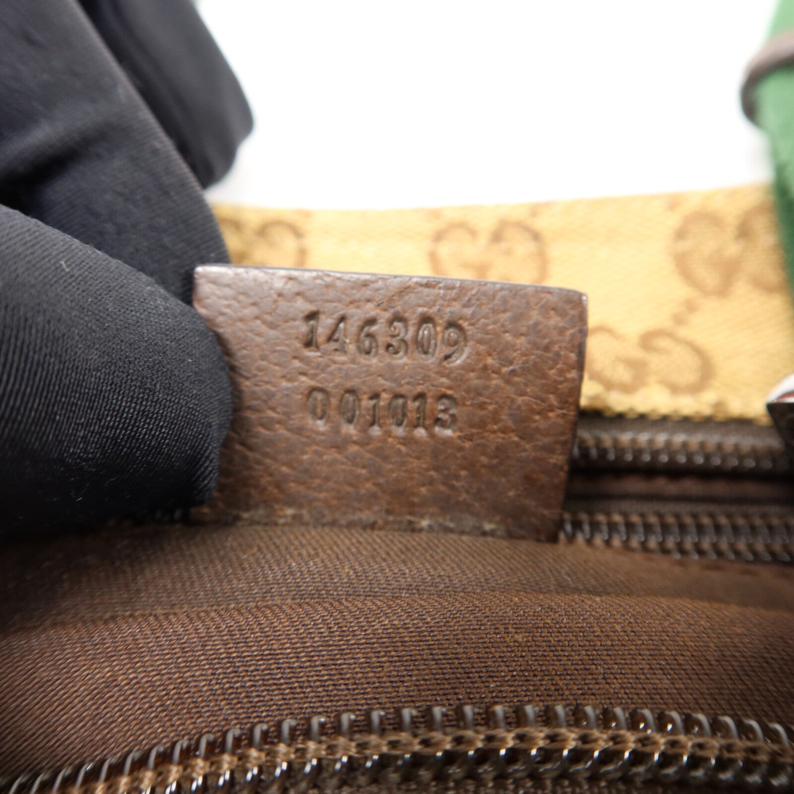 GUCCI 帆布Shoulder Bag肩背袋