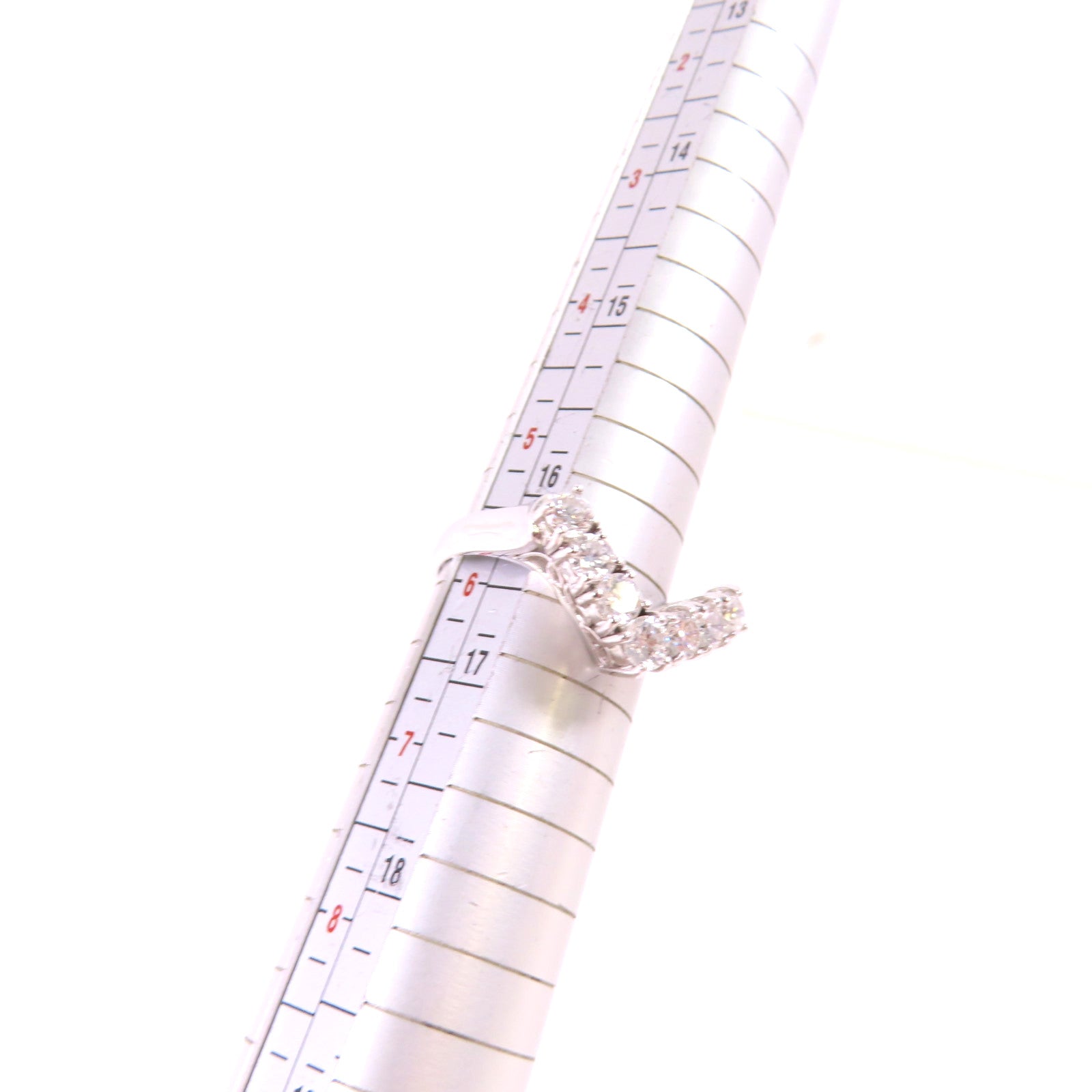 JEWELRY PT900鉑金/1.00ct鑽石Diamond Ring戒指US#5.75