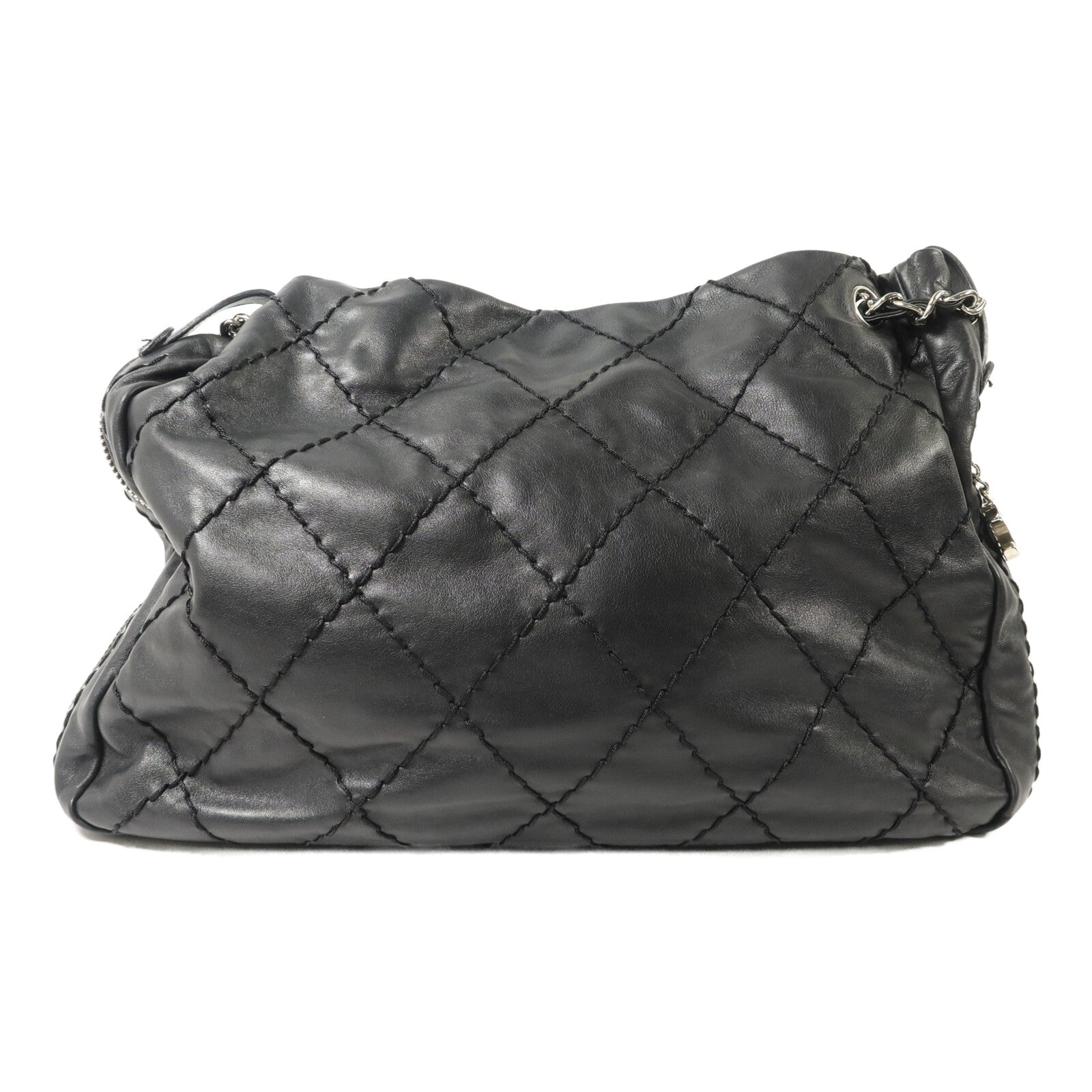 CHANEL 羊皮皮革Shoulder Bag鏈帶肩背袋