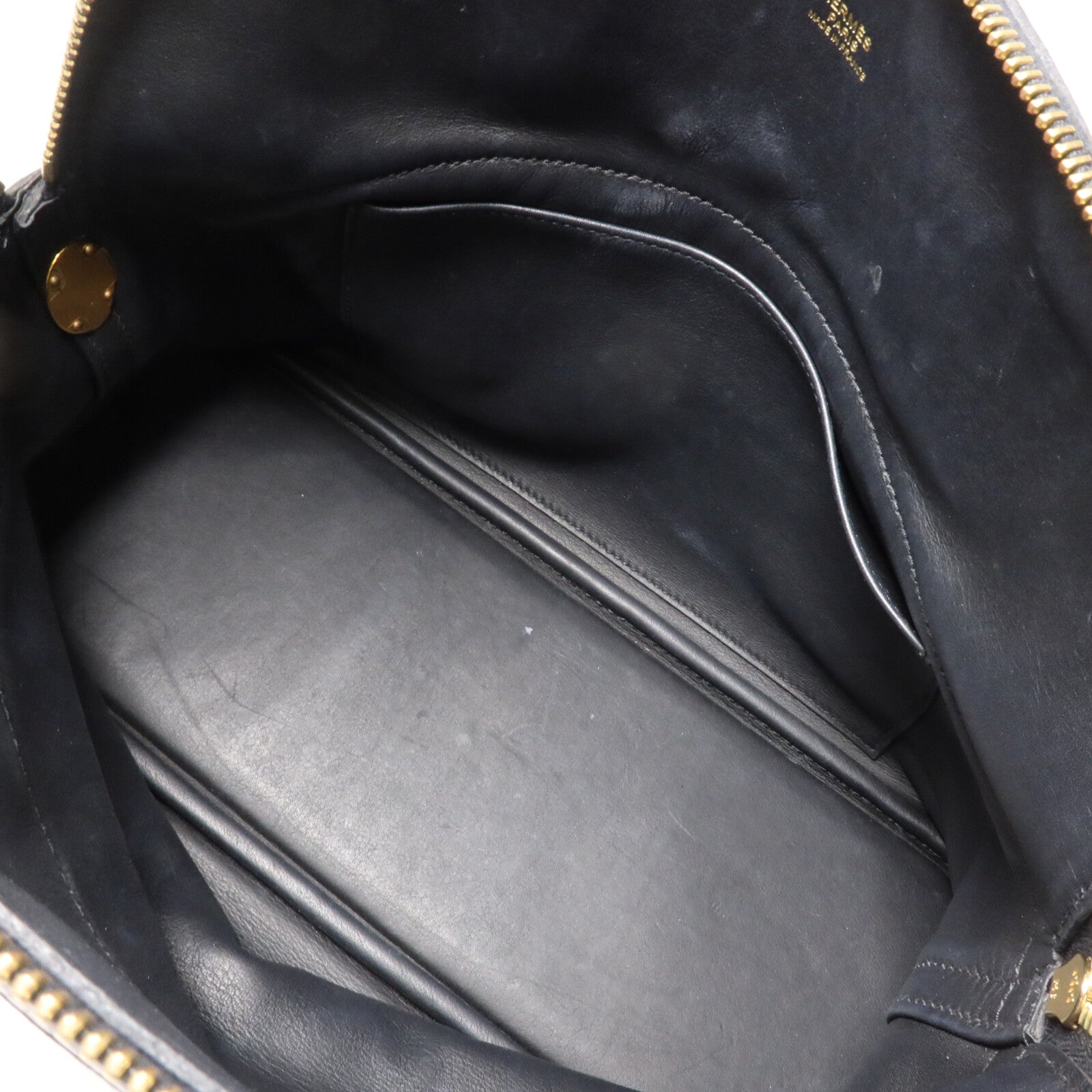 HERMES Clemence皮革Bolide 31手挽肩背兩用袋Noir