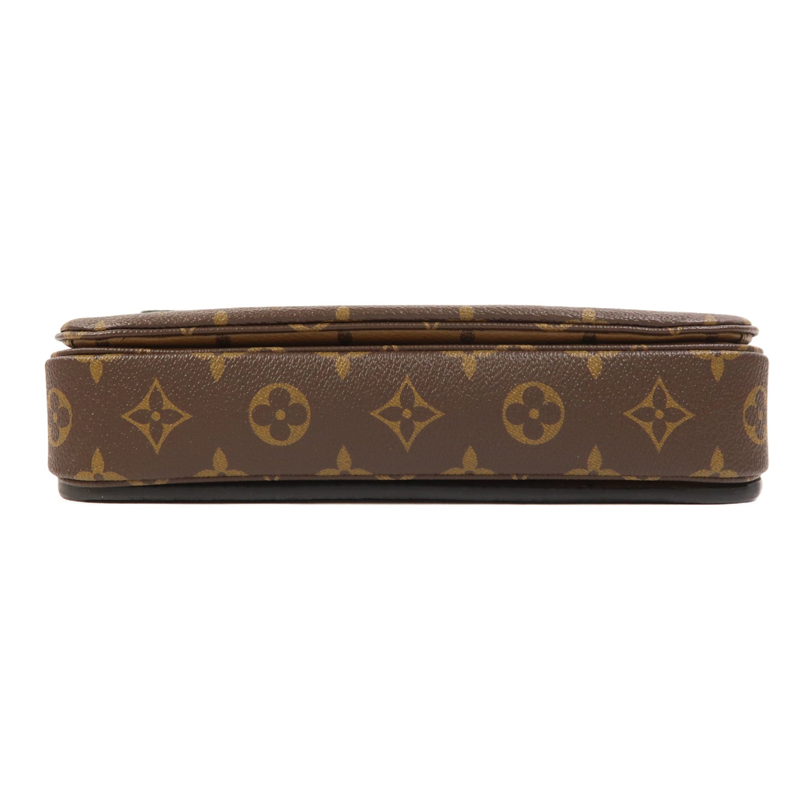 LOUIS VUITTON Monogram Reverse Pochette Metis金扣手挽肩背兩用袋