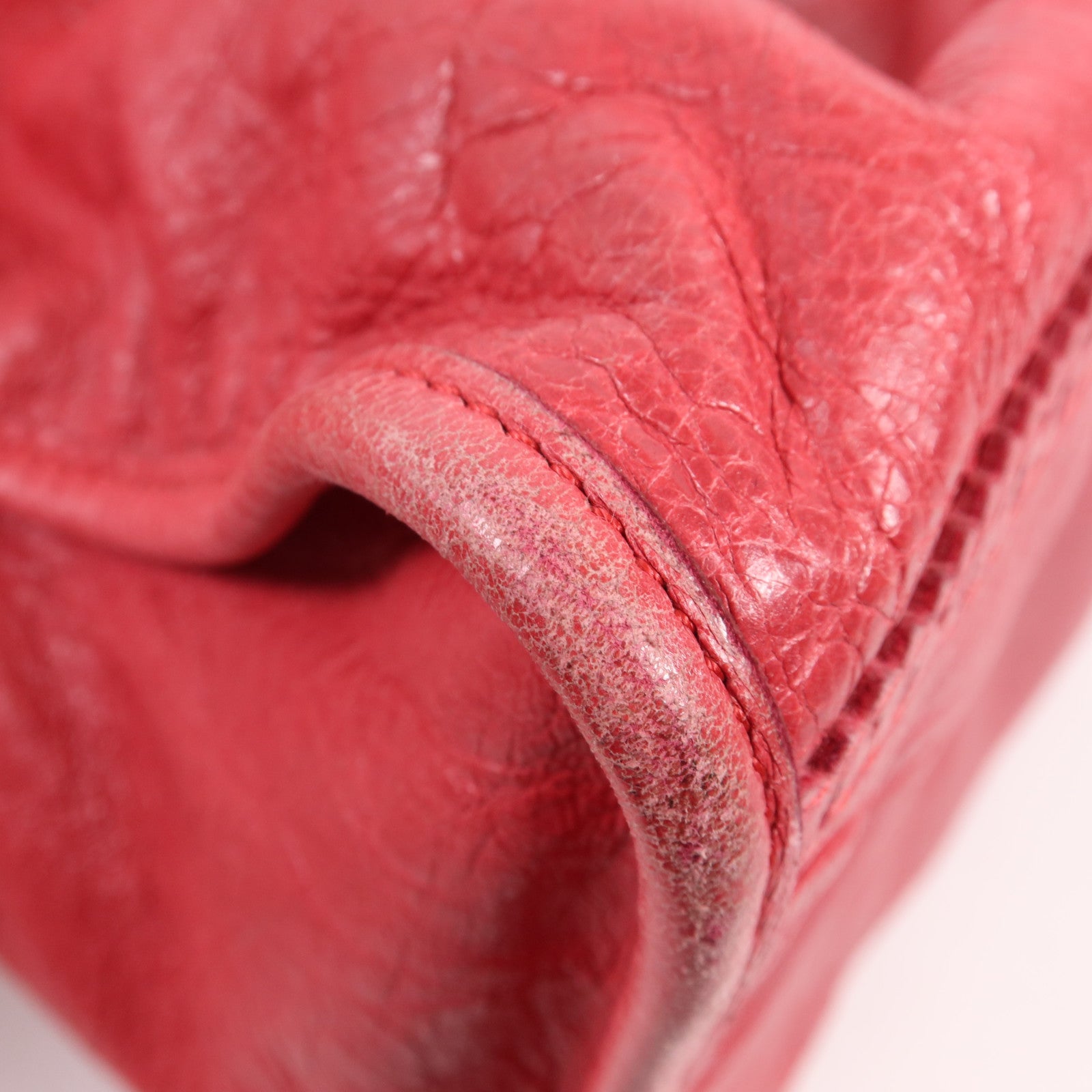 BALENCIAGA 牛皮皮革Giant City銀扣手挽肩背兩用袋