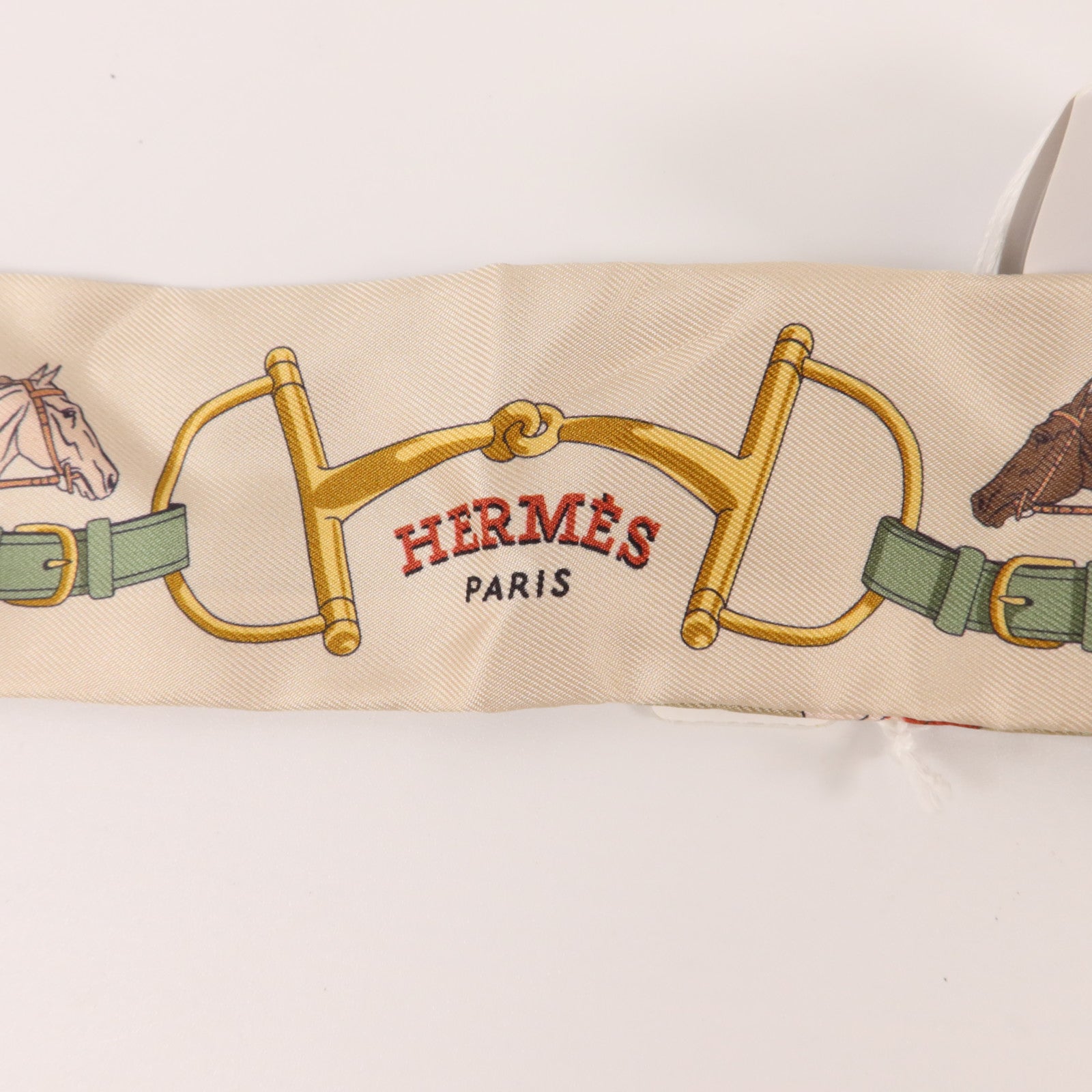HERMES 絲質Twilly絲巾
