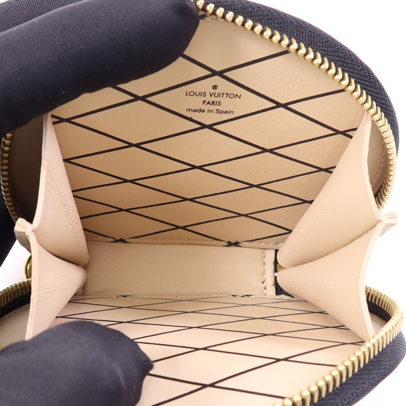 LOUIS VUITTON Monogram Micro Boite Chapo金扣零錢包