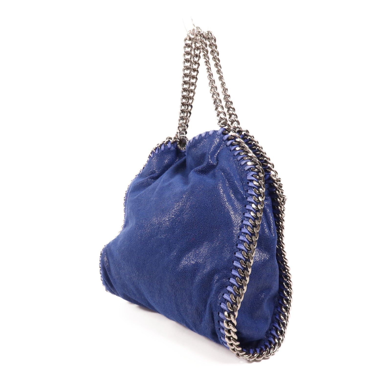 Stella McCartney 聚酯纖維Chain Shoulder銀扣手挽肩背兩用袋
