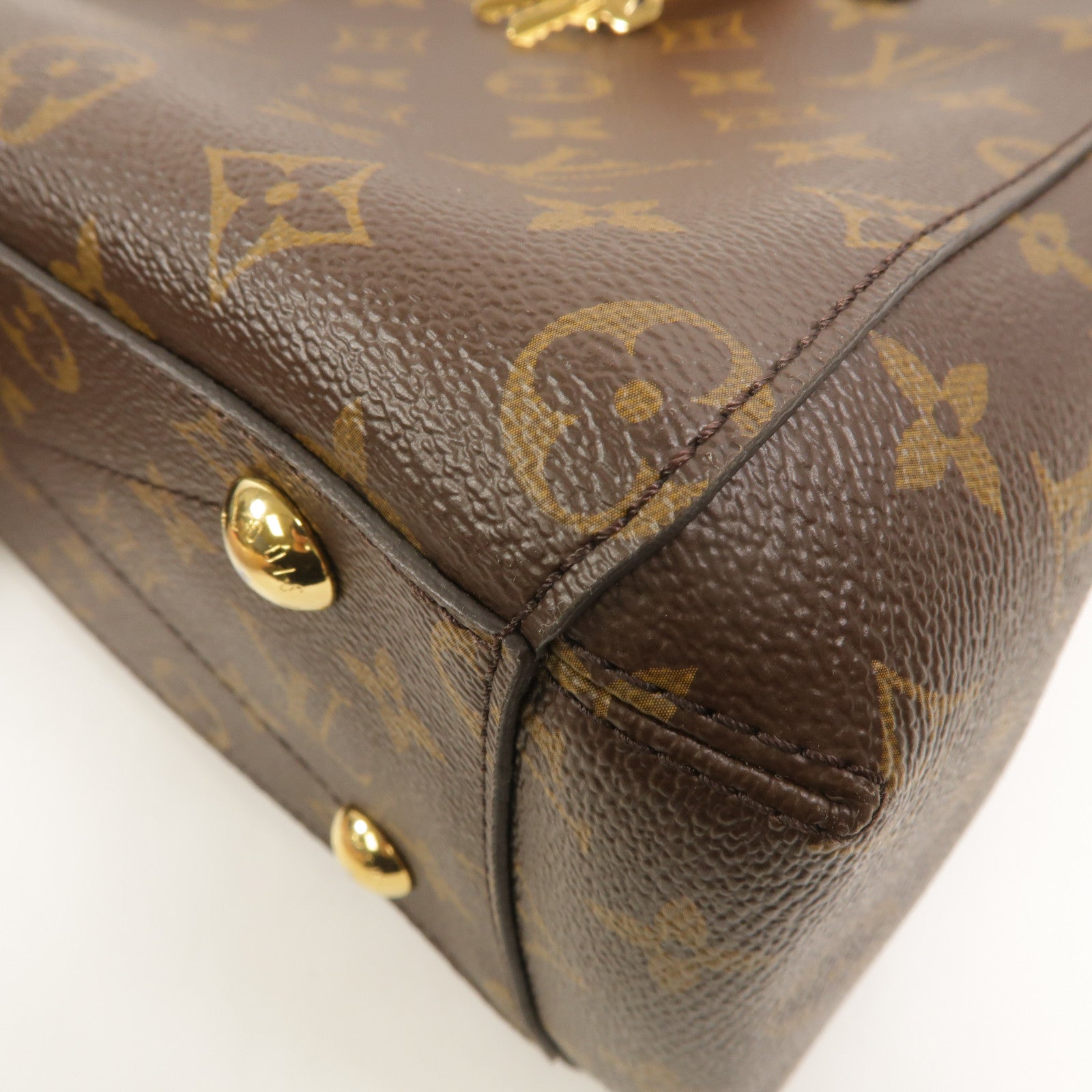 LOUIS VUITTON Monogram Montaigne BB金扣手挽肩背兩用袋