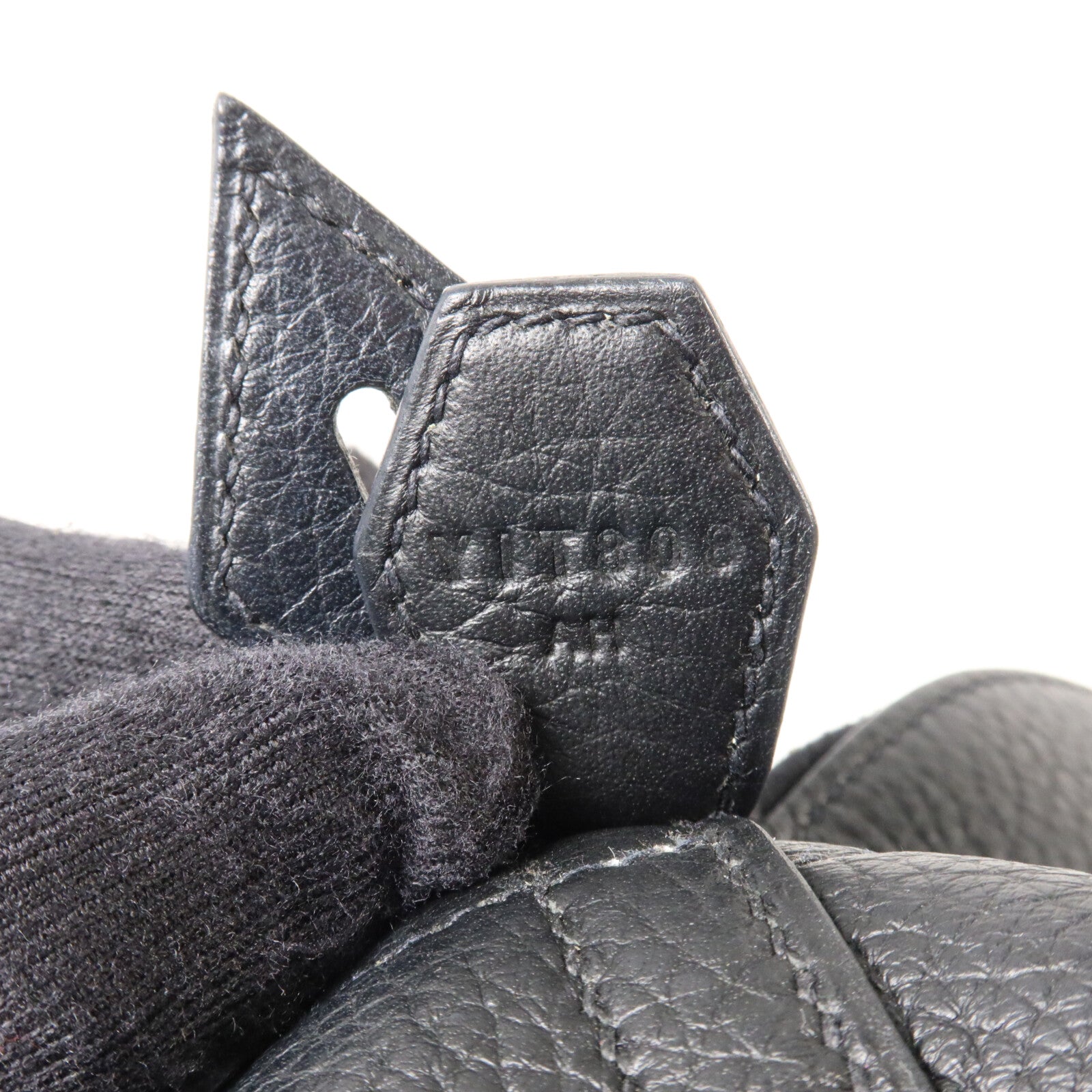 HERMES Clemence皮革Bolide 31手挽肩背兩用袋Noir