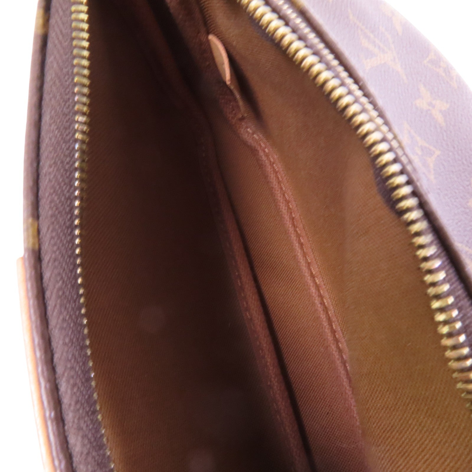 LOUIS VUITTON Monogram Mini Pochette Accessoirs金扣手挽肩背兩用袋