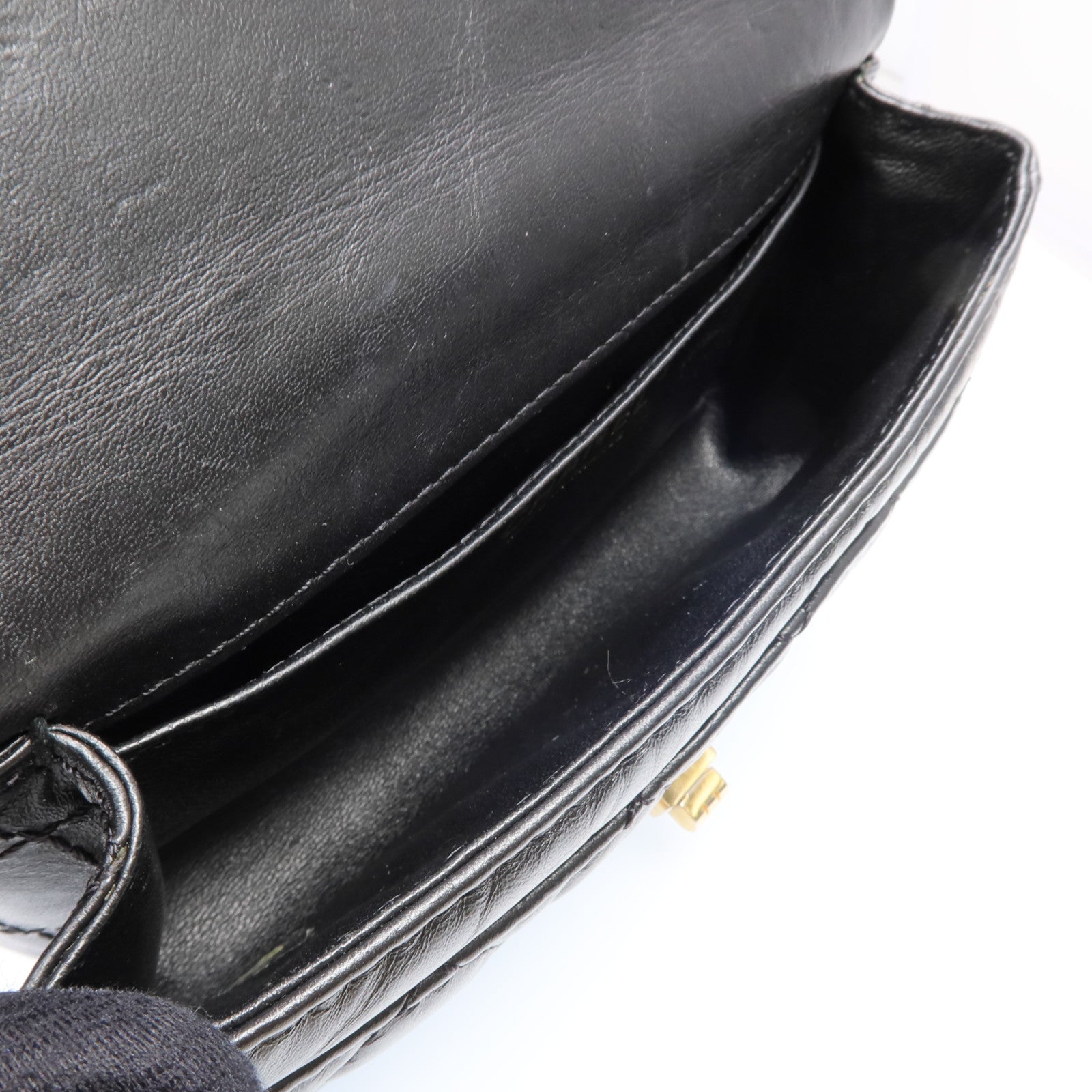 CHANEL 【激減優惠】牛皮皮革2.55 Belt Bag金扣鏈帶肩背袋