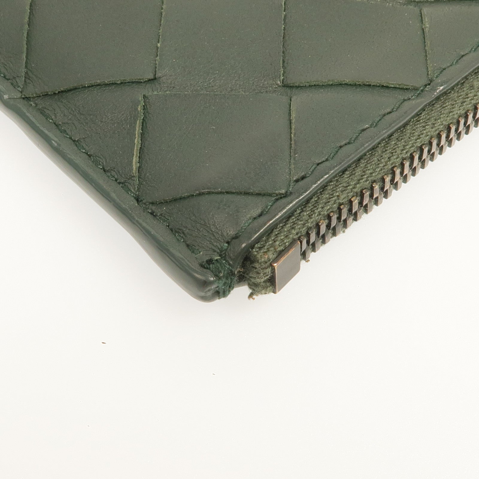 BOTTEGA VENETA 織紋皮革Coin Case零錢包