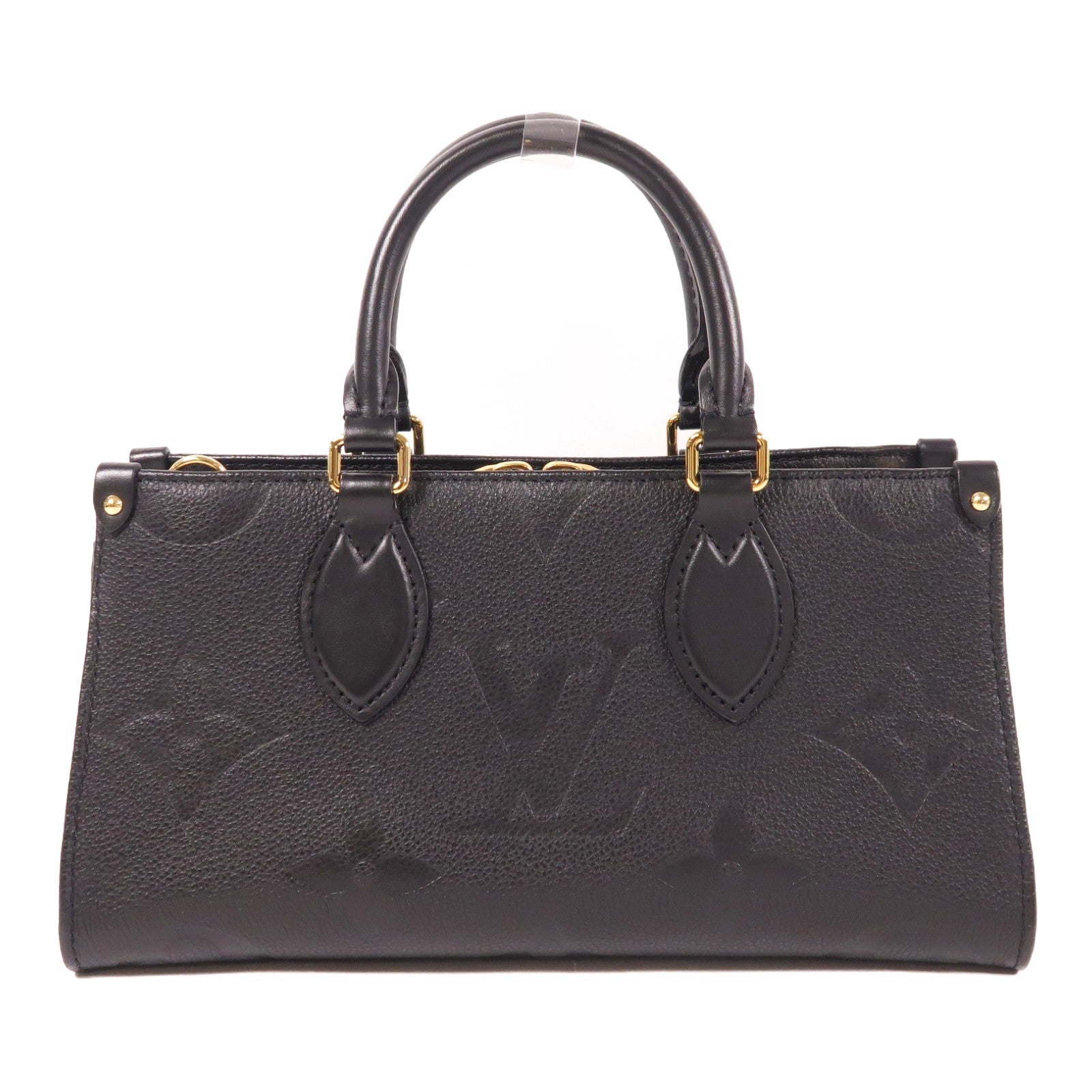 LOUIS VUITTON Monogram Empreinte OnTheGo East West金扣手挽肩背兩用袋