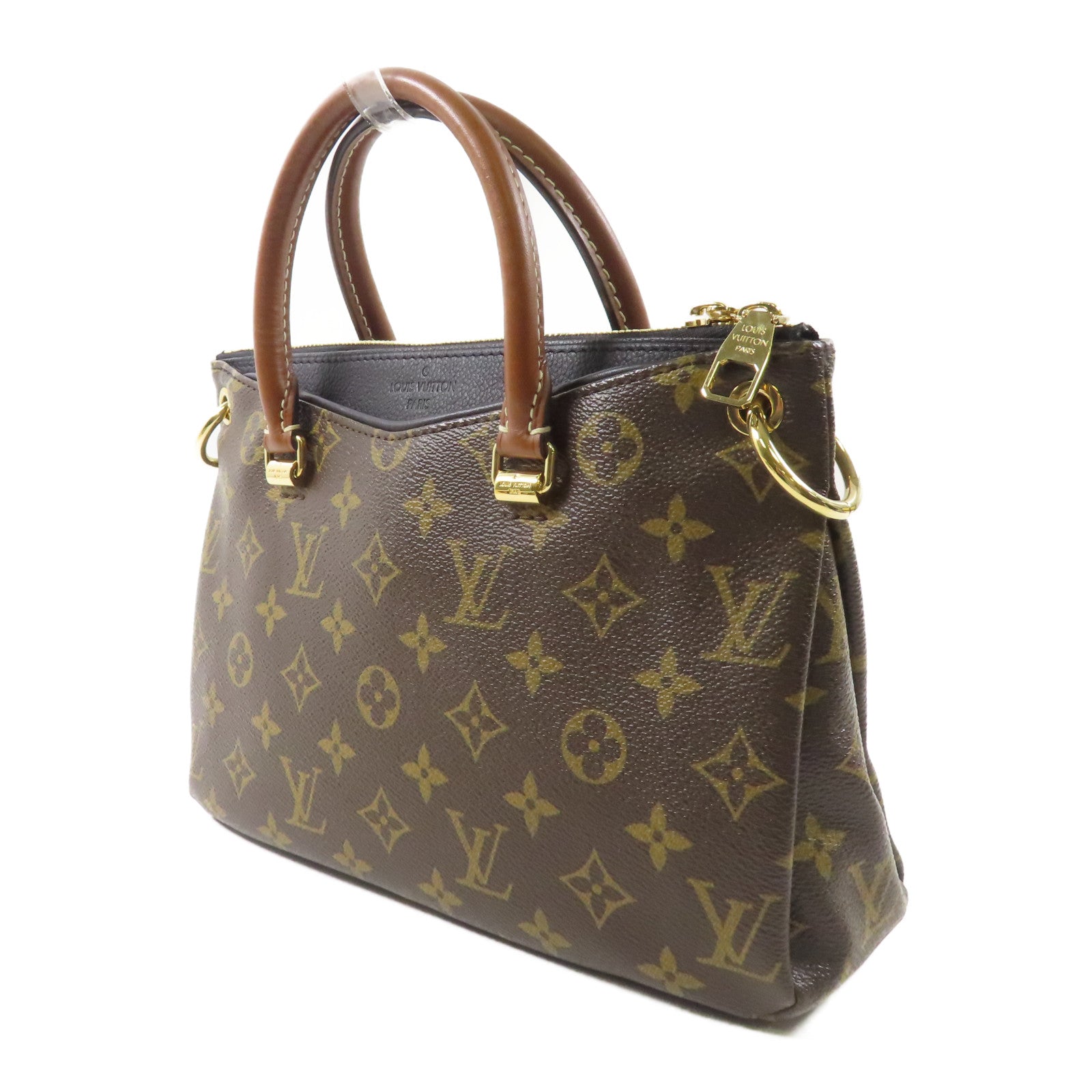 LOUIS VUITTON Monogram Pallas BB金扣手挽肩背兩用袋