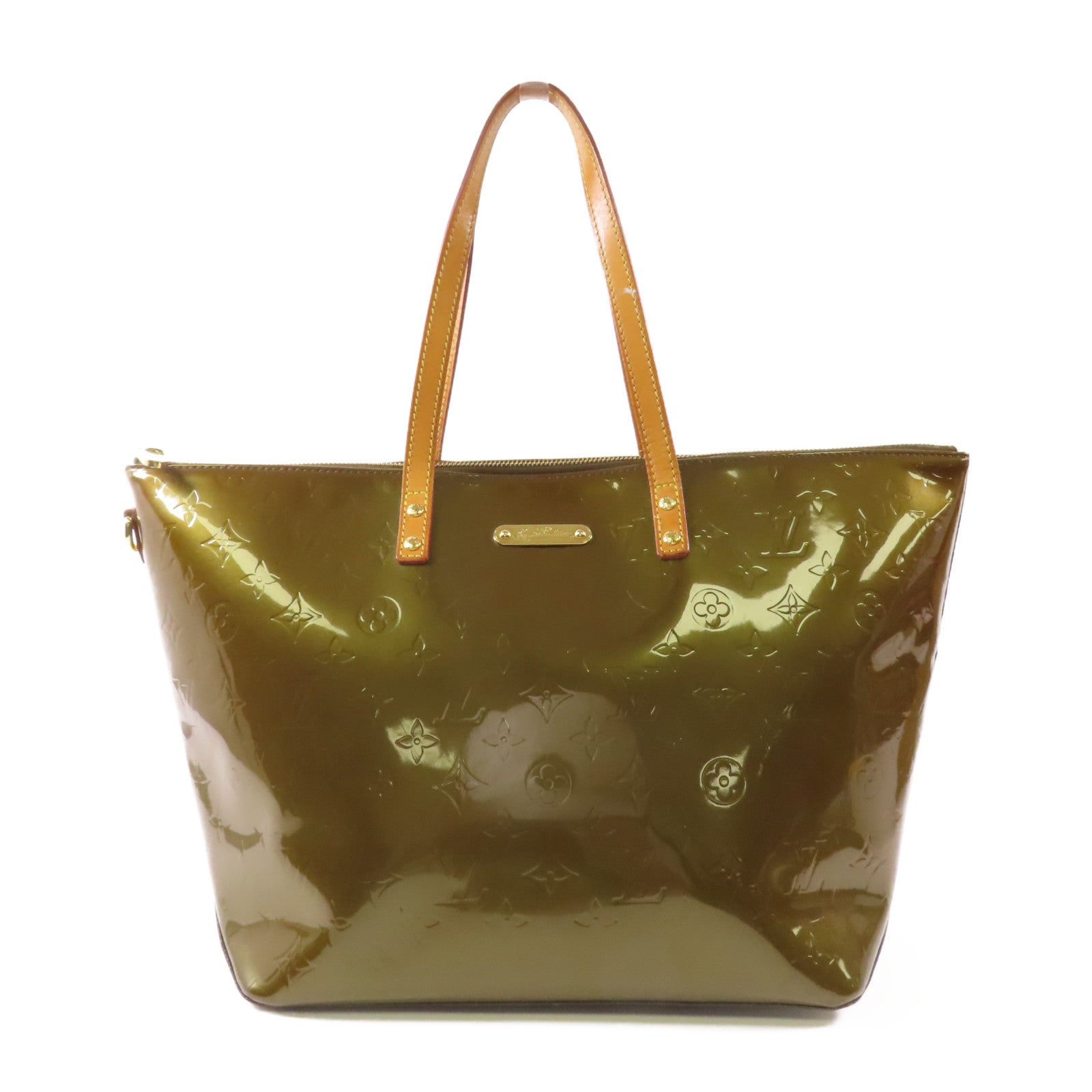 LOUIS VUITTON Vernis Bellevue金扣肩背袋