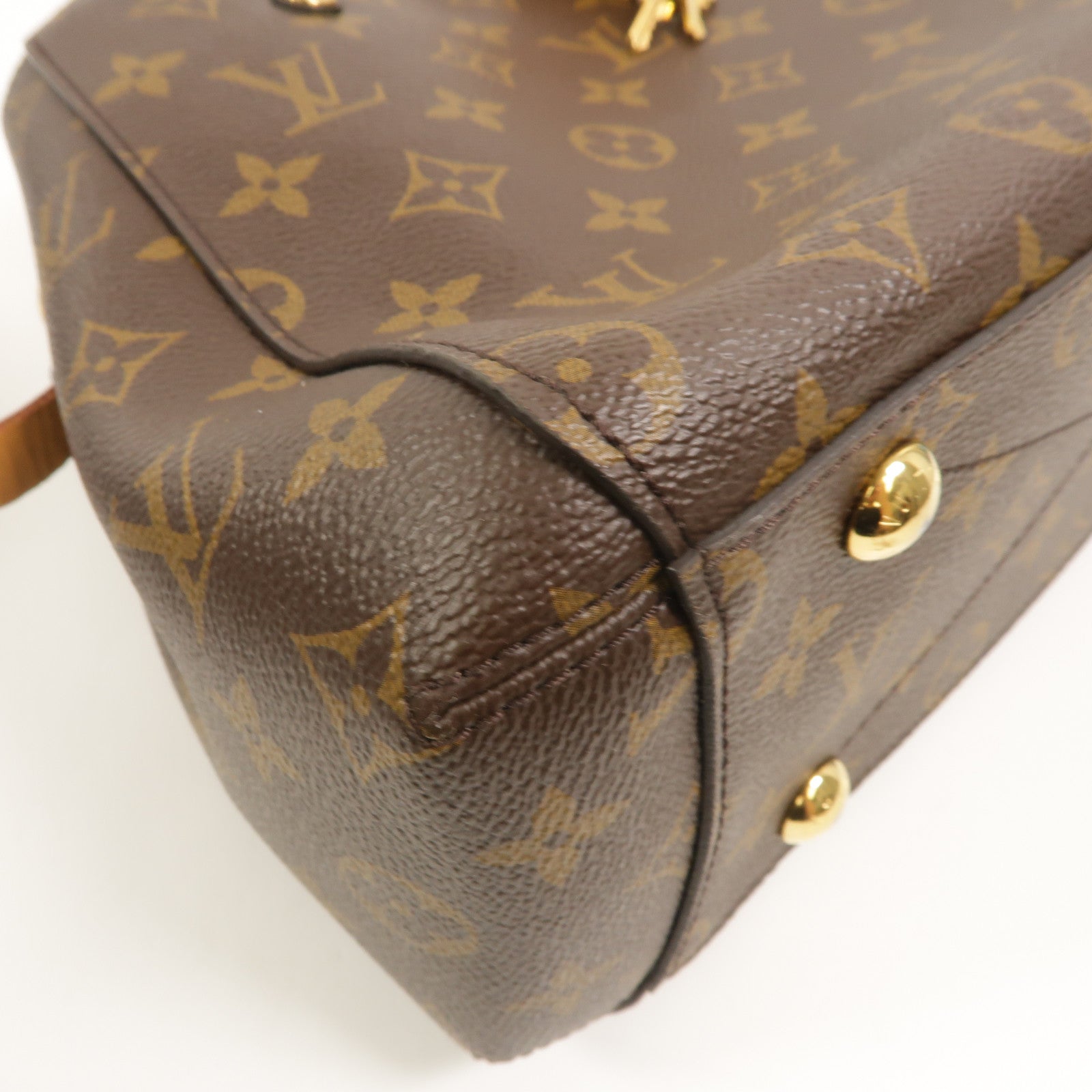 LOUIS VUITTON Monogram Montaigne BB金扣手挽肩背兩用袋