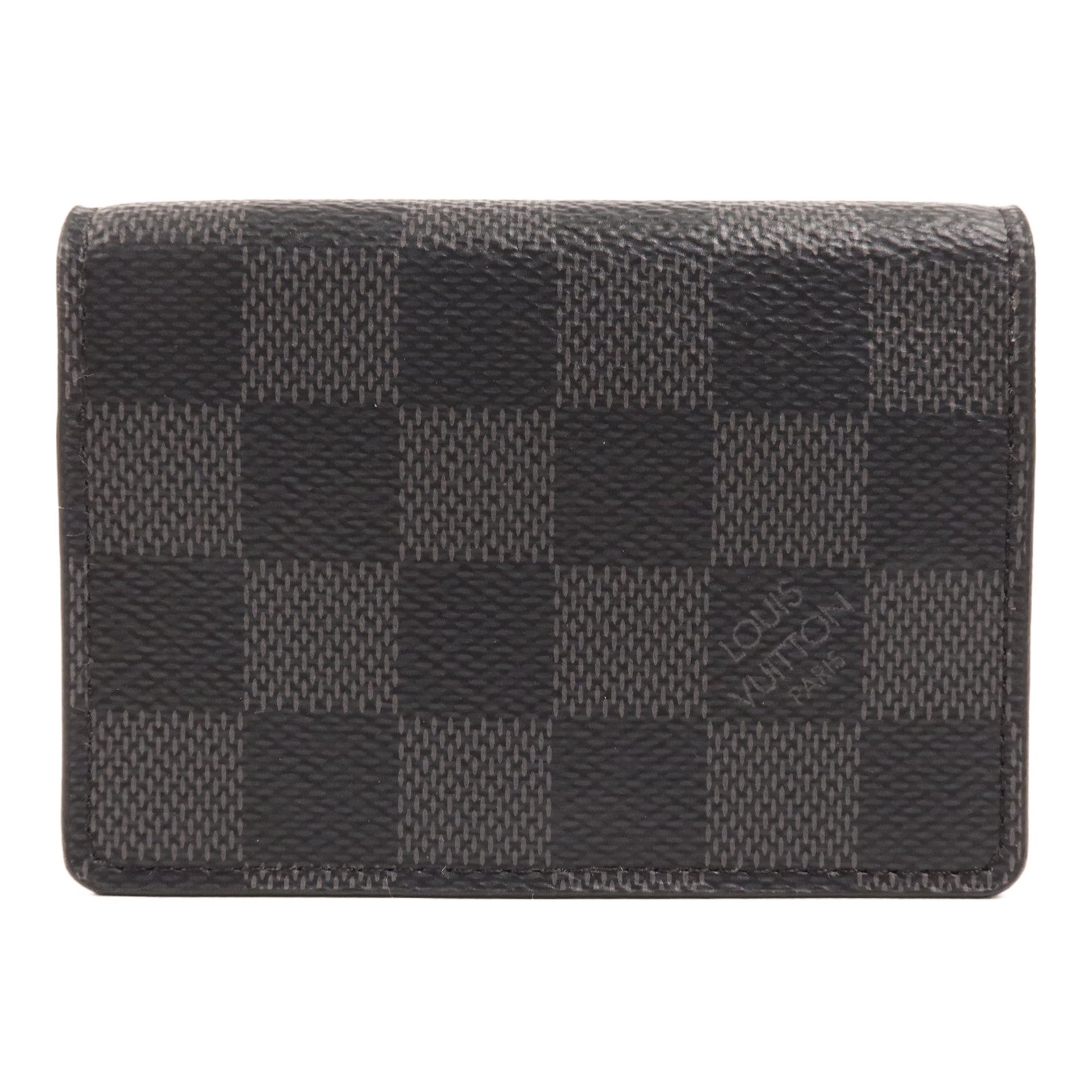 LOUIS VUITTON Damier Graphite Enveloppe Carte De Visite卡片套