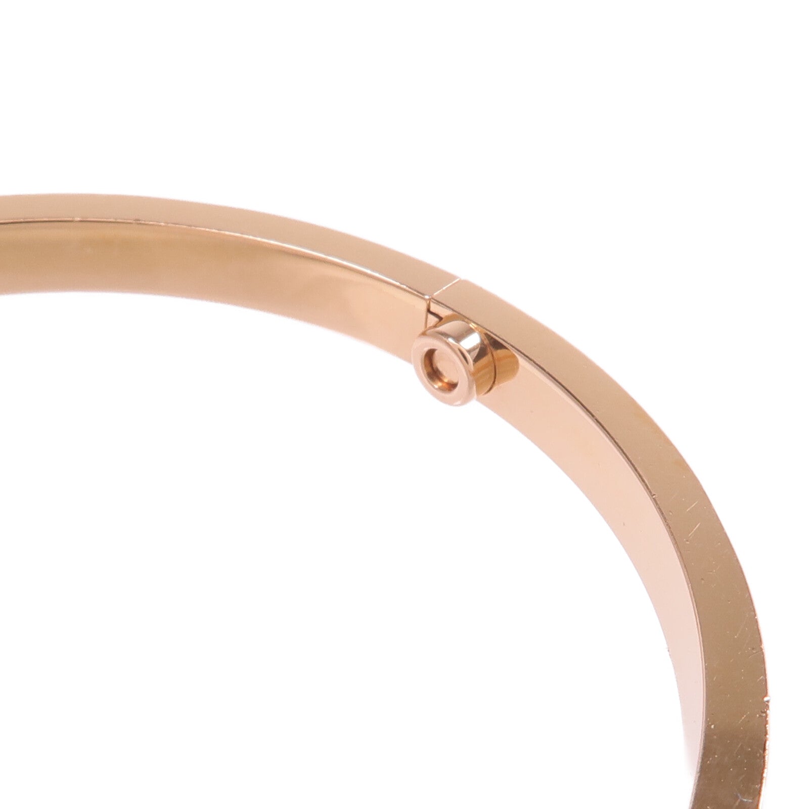 CARTIER 18K玫瑰金Love Bracelet Small Model鑽石手鐲Cartier#16