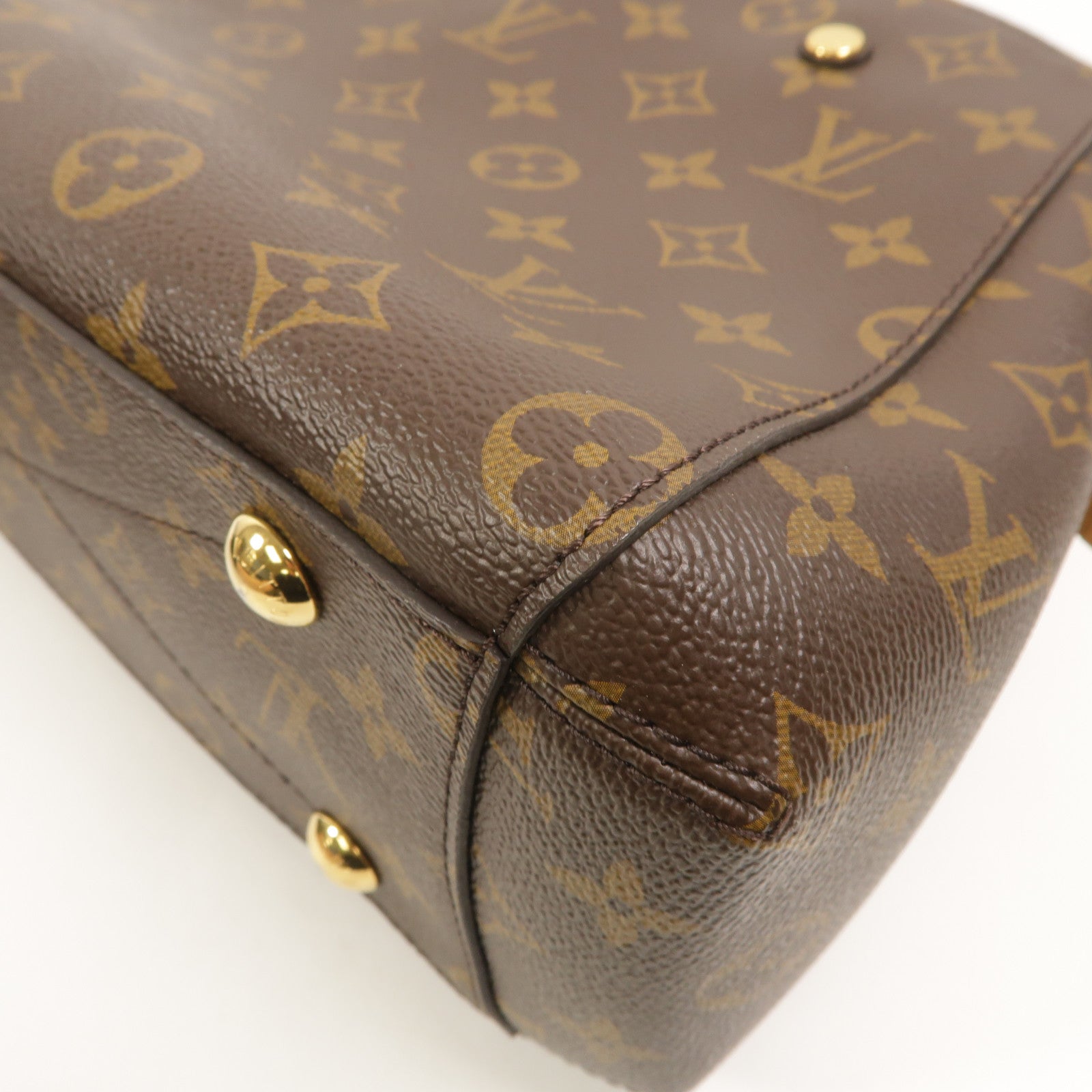 LOUIS VUITTON Monogram Montaigne BB金扣手挽肩背兩用袋