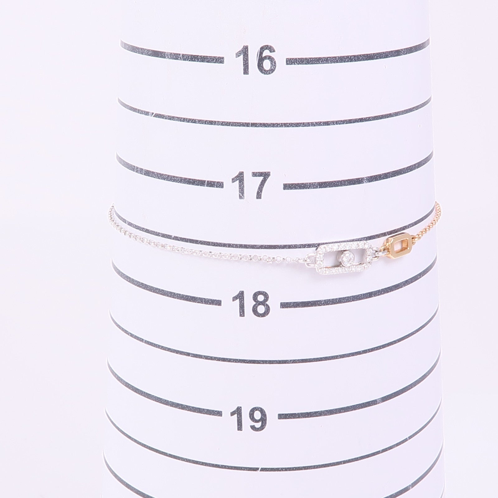 JEWELRY 18K白金/玫瑰金Diamond Bracelet鑽石手鏈